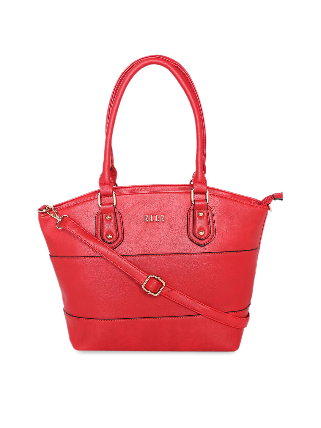 

ELLE Red Solid Shoulder Bag