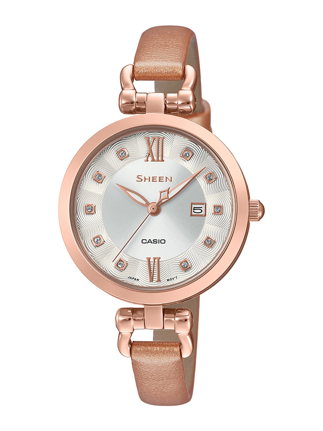 

Casio Sheen Women Silver Analogue watch SX259 SHE-4055PGL-7BUDF