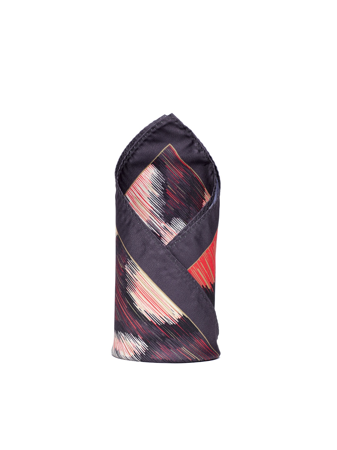 

Alvaro Castagnino Brown Printed Pocket Square