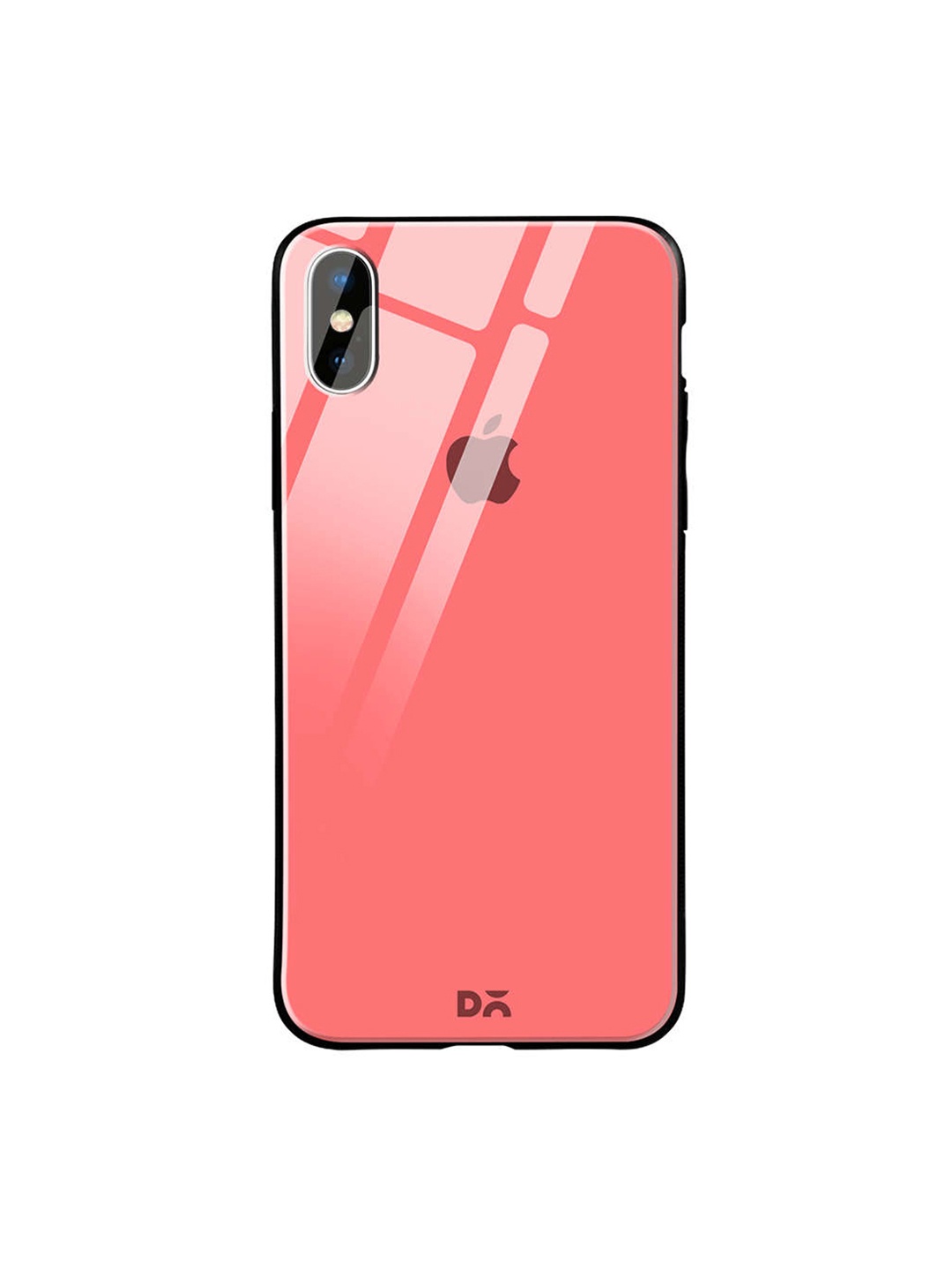 

DailyObjects Peach iPhone XS Max Glass Case Cover