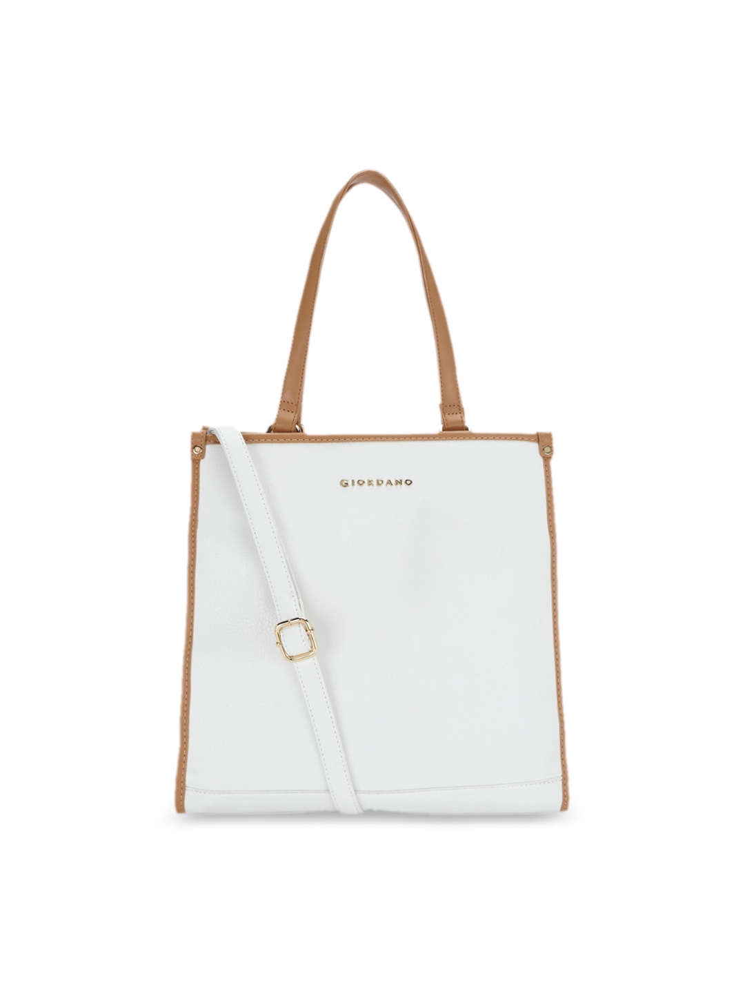 GIORDANO White Solid Shoulder Bag