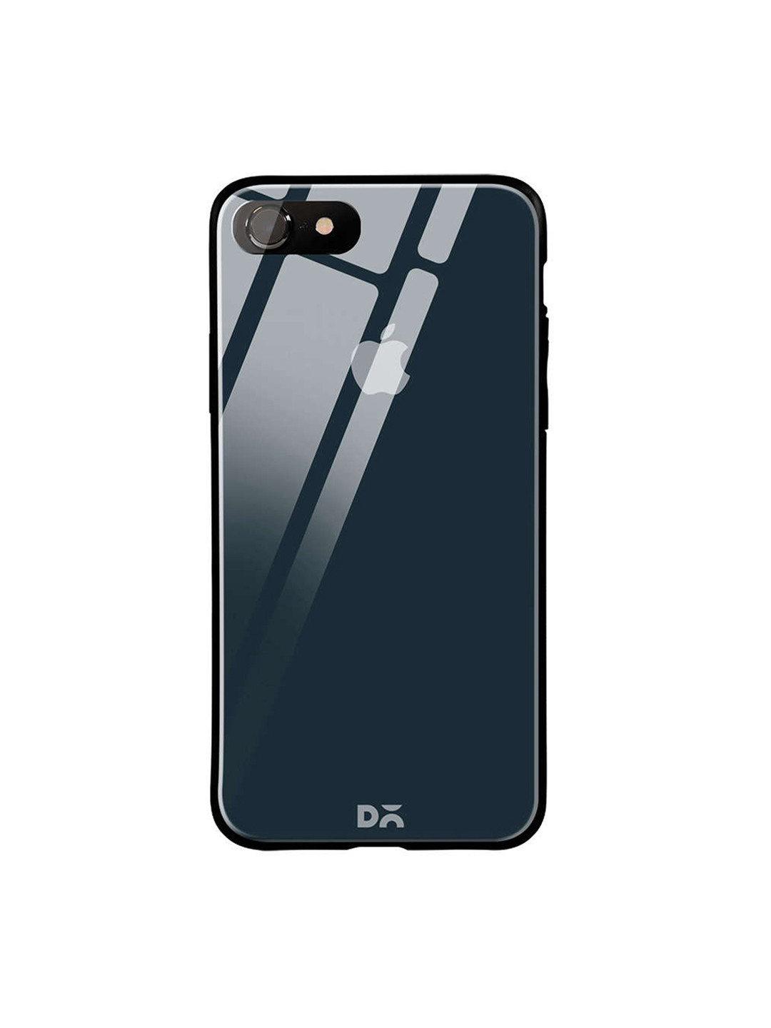 

DailyObjects Teal Blue iPhone 7 Glass Case Cover