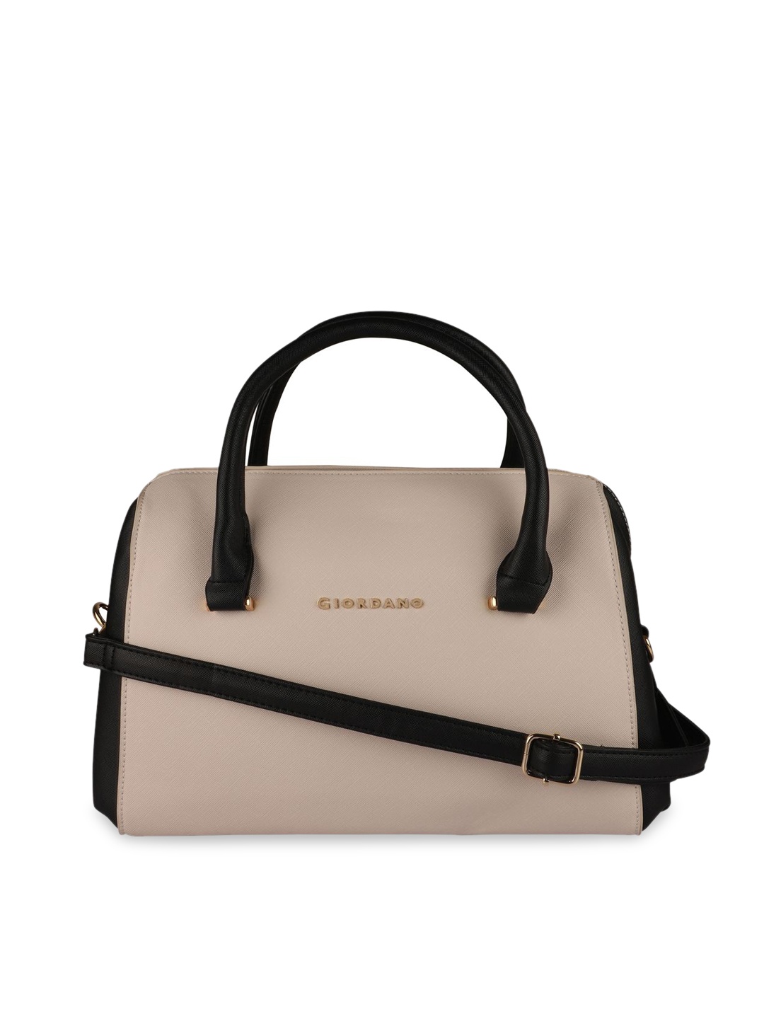 

GIORDANO Beige Solid Handheld Bag