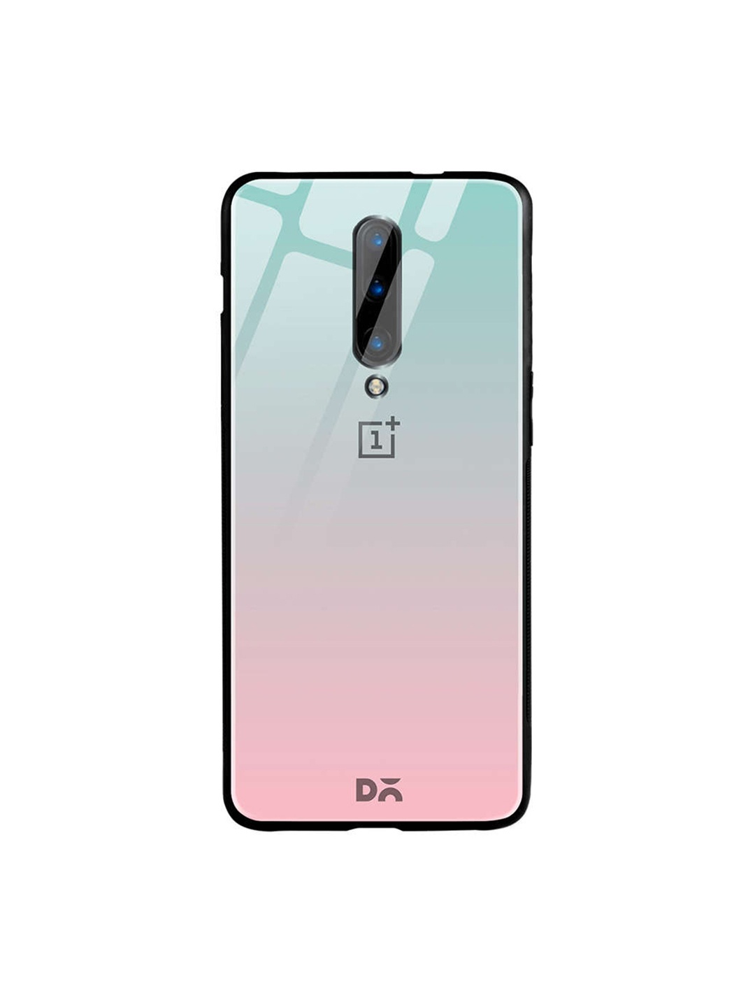

DailyObjects Blue & Pink One Plus 7 Pro Glass Case Cover