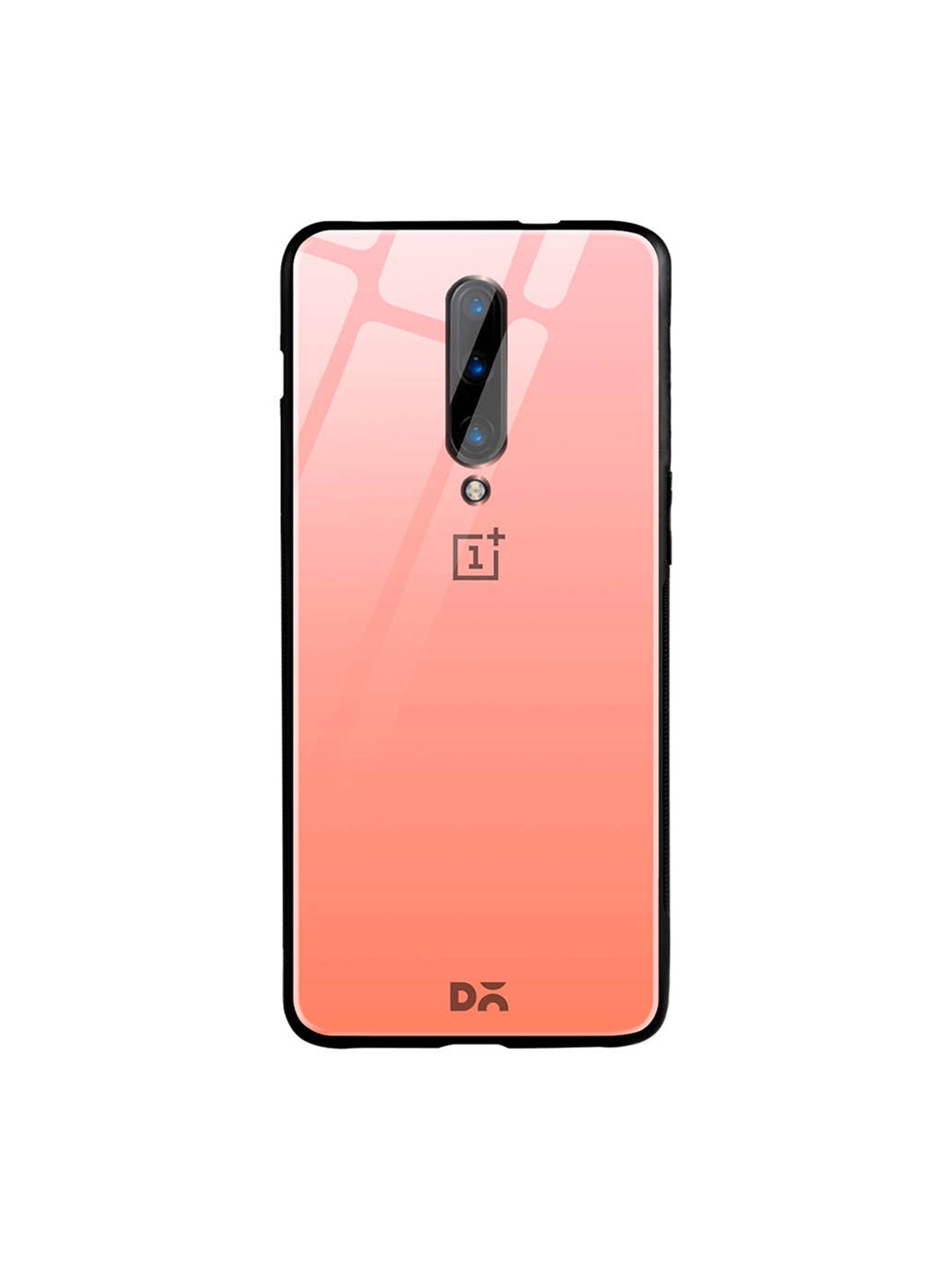 

DailyObjects Peach-Coloured One Plus 7 Pro Glass Case Cover