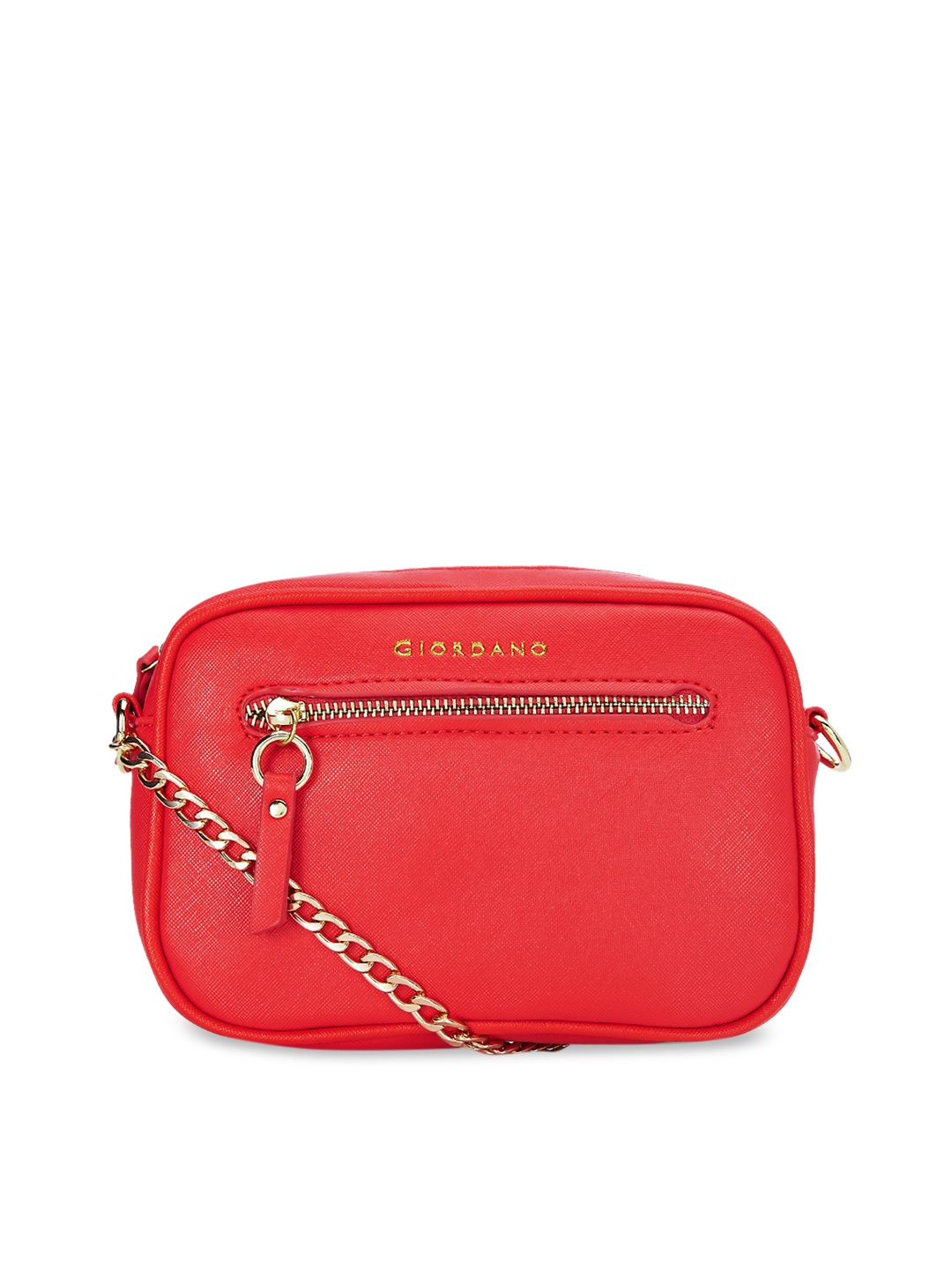 

GIORDANO Red Solid Sling Bag