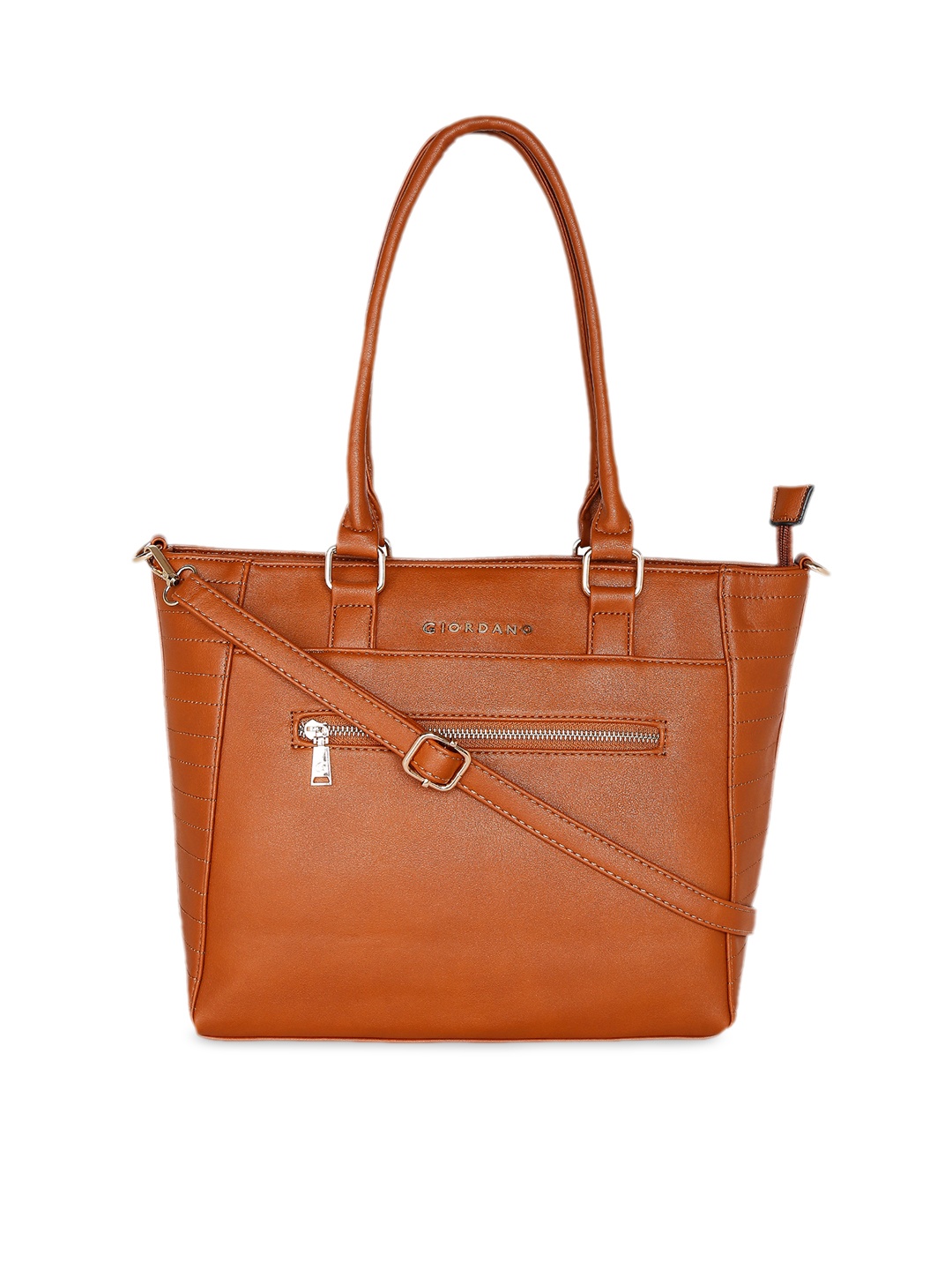 GIORDANO Brown Solid Shoulder Bag