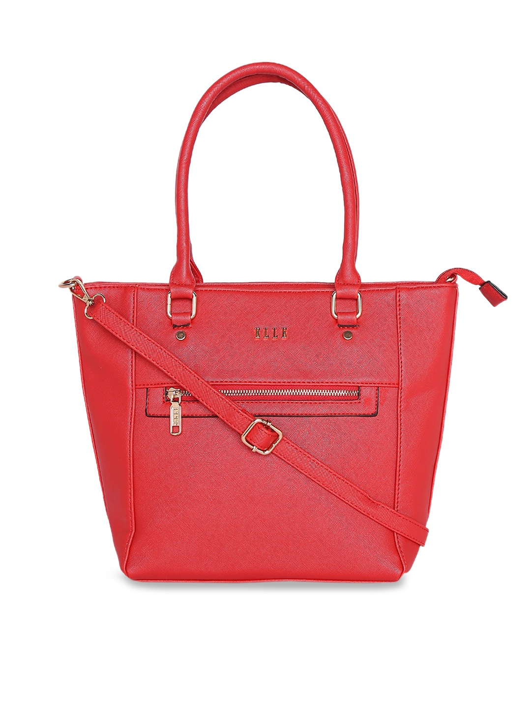 

ELLE Red Solid Shoulder Bag