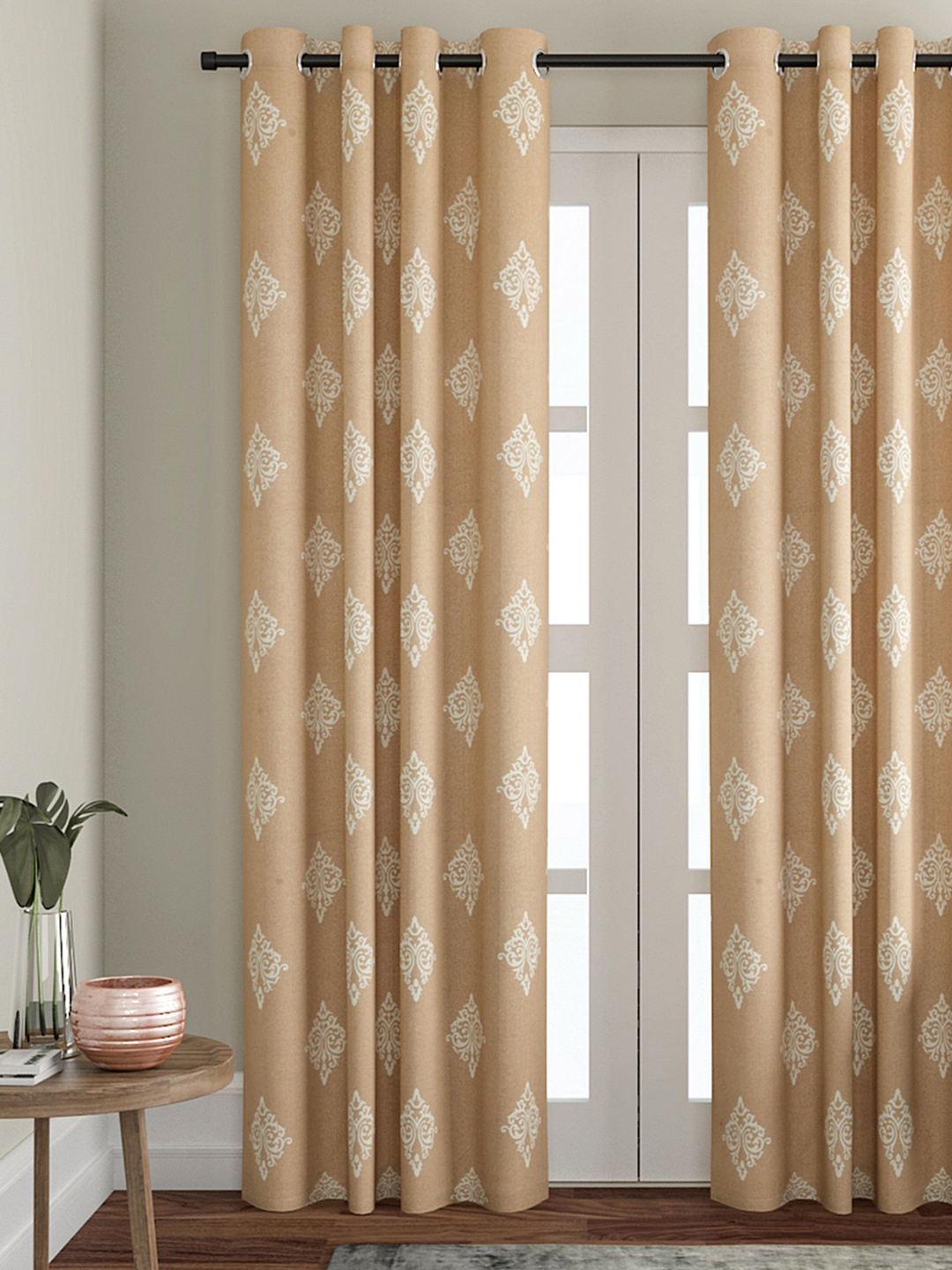 

Soumya Beige Single Long Door Curtain