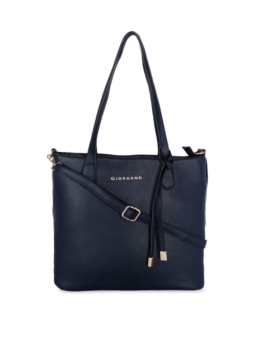 

GIORDANO Navy Blue Solid Shoulder Bag
