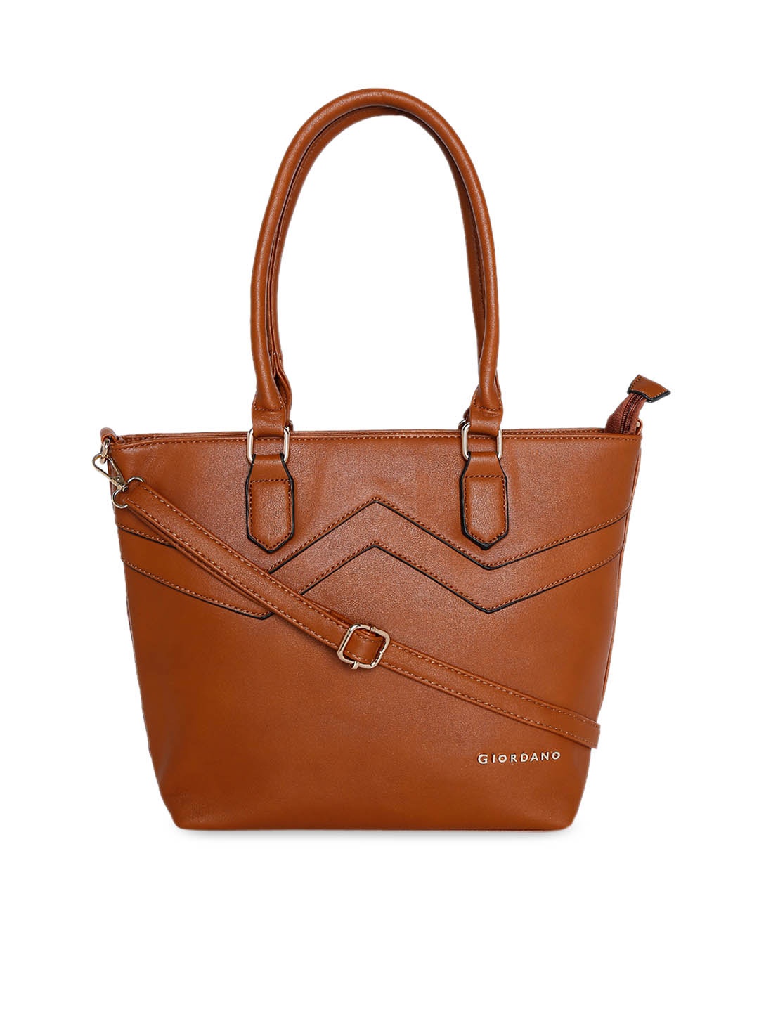 

GIORDANO Women Brown Solid Shoulder Bag