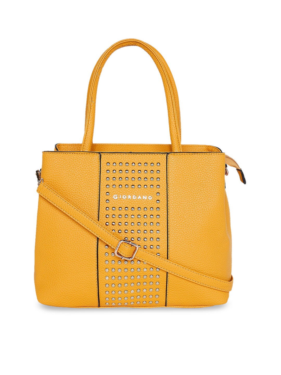 

GIORDANO Yellow Embellished Shoulder Bag