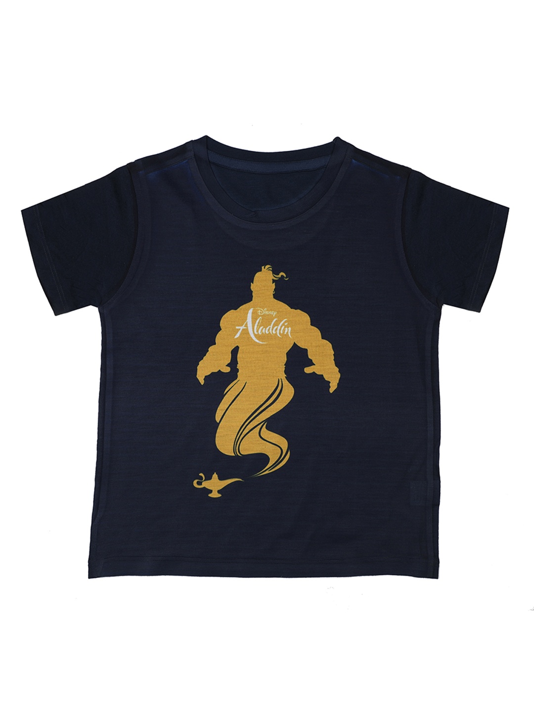 

Disney by Wear Your Mind Boys Navy Blue Printed Round Neck T-shirt