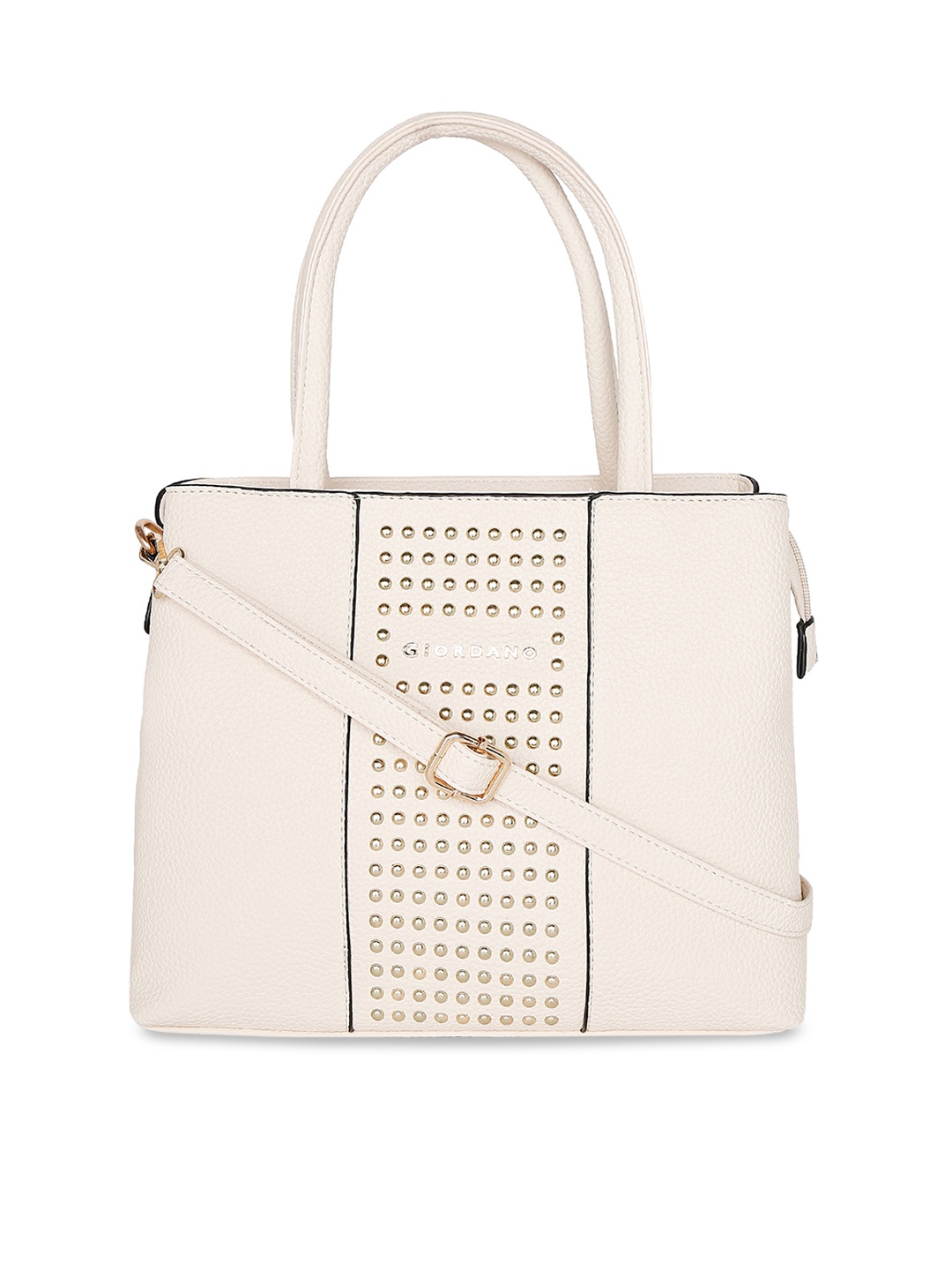 

GIORDANO Beige Embellished Handheld Bag