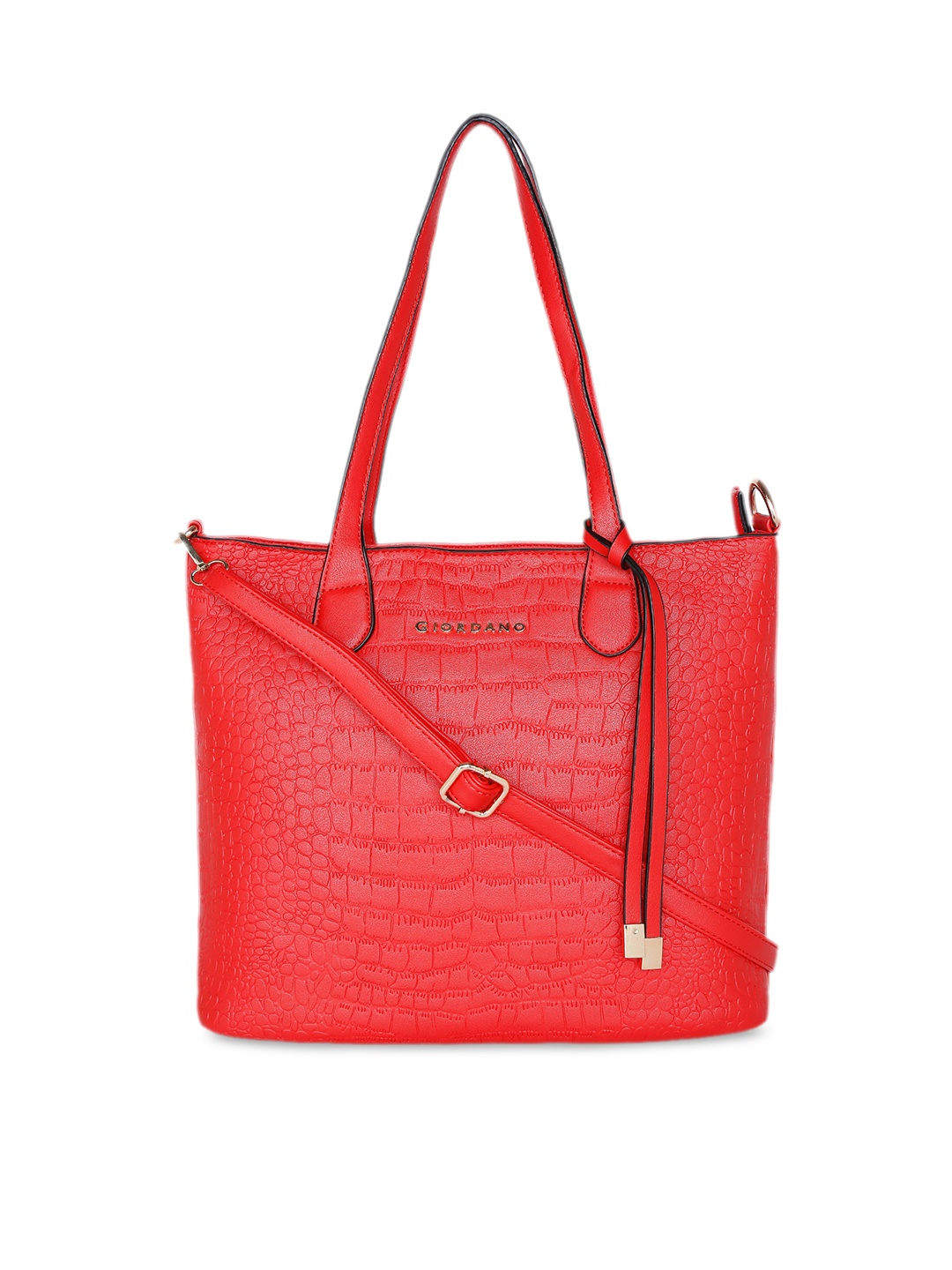

GIORDANO Maroon Textured Shoulder Bag