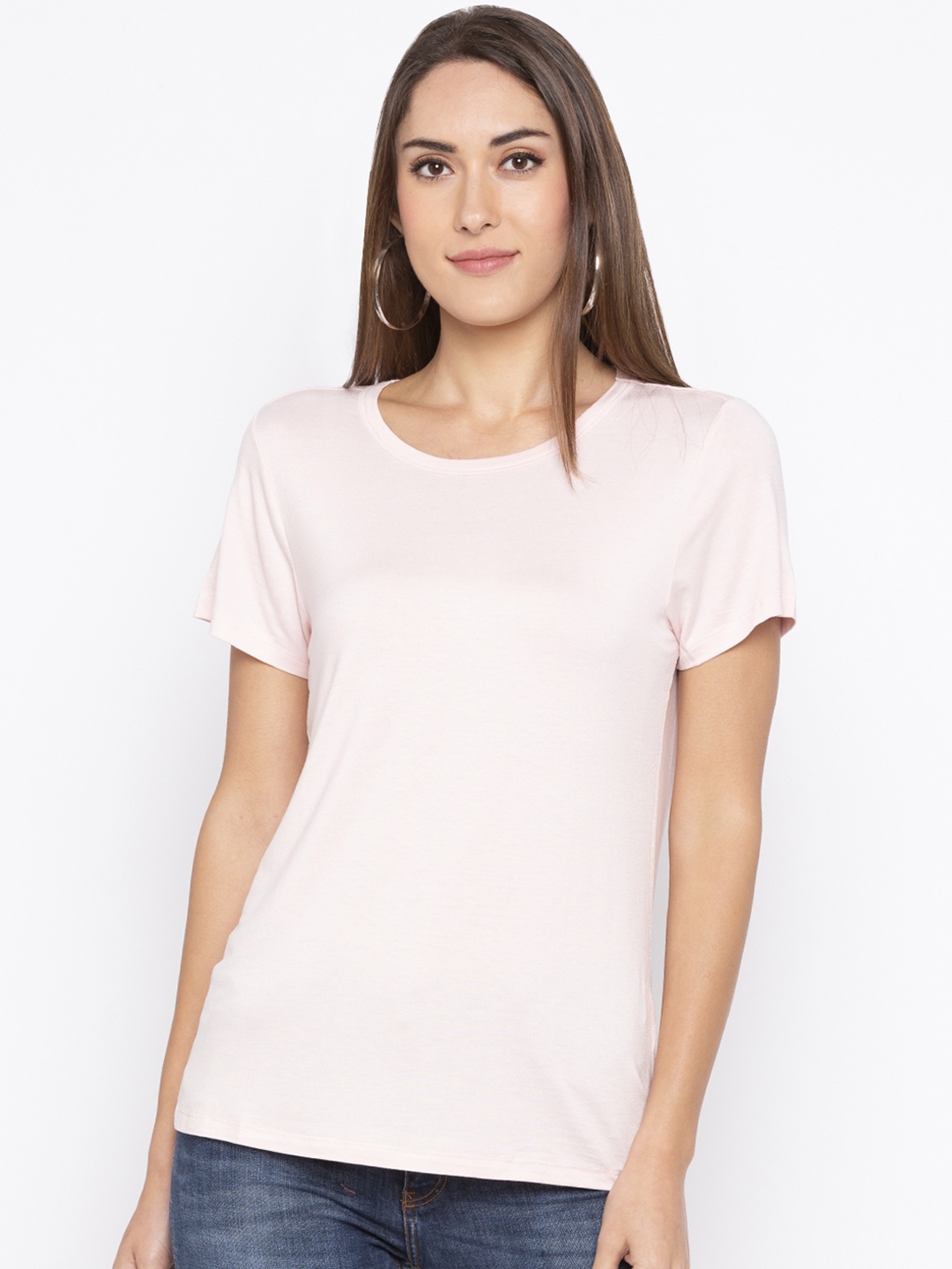 

Globus Women Pink Solid Top