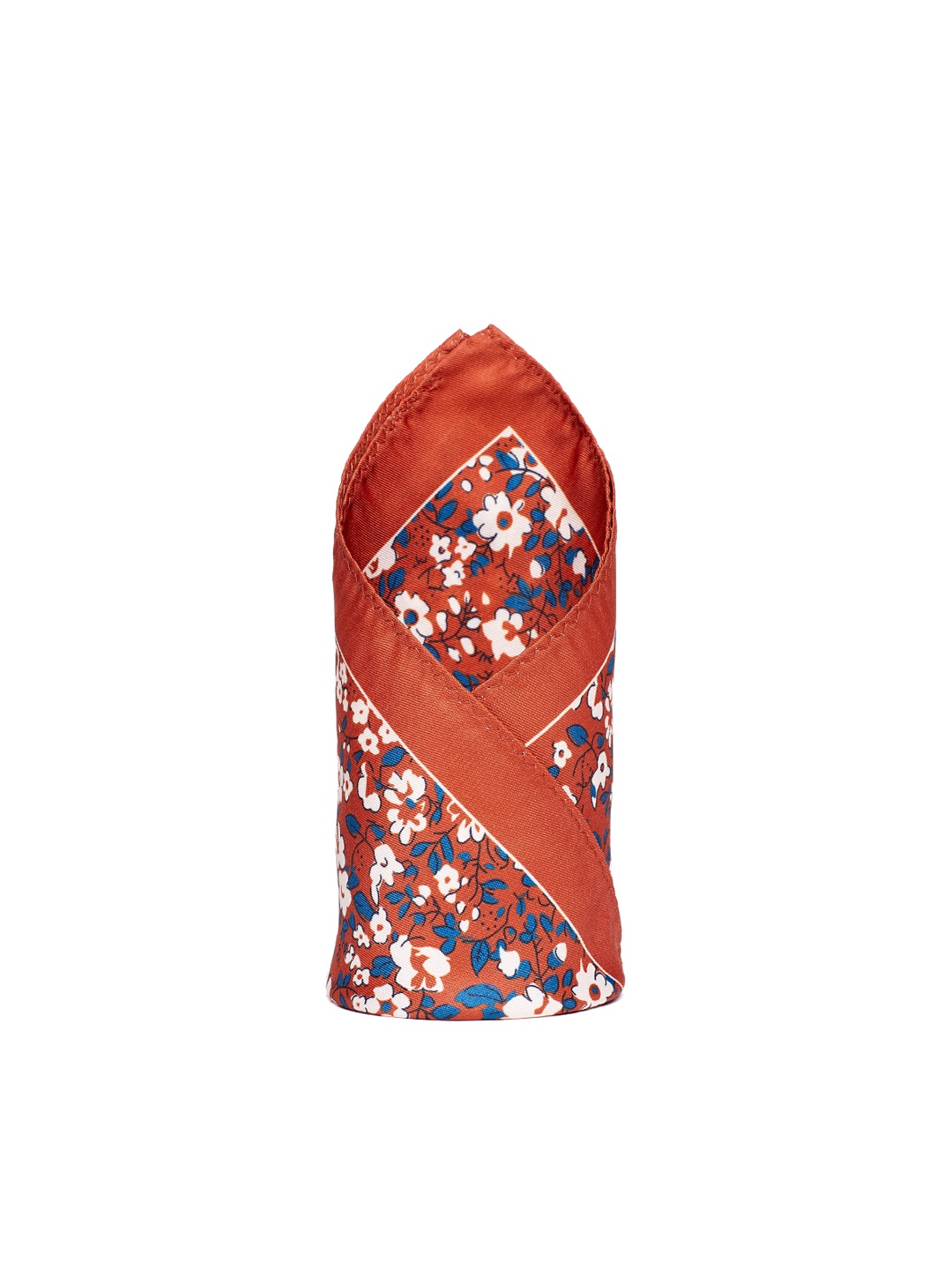 

Alvaro Castagnino Men Red Printed Pocket Square