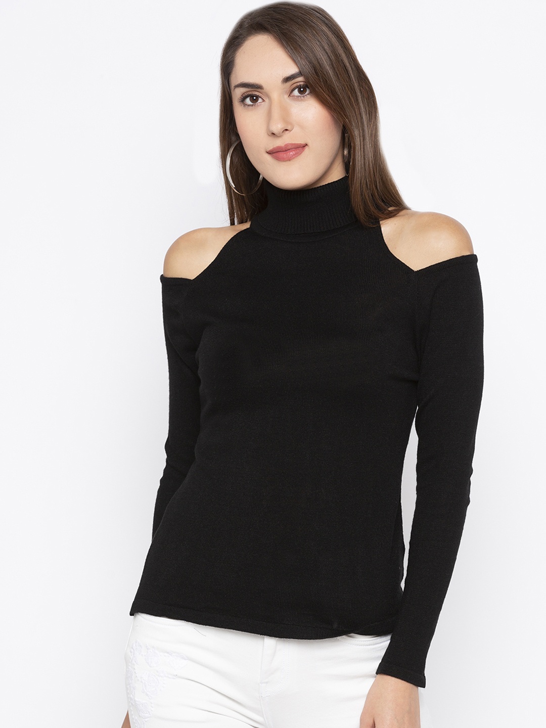 

Globus Women Black Solid Top