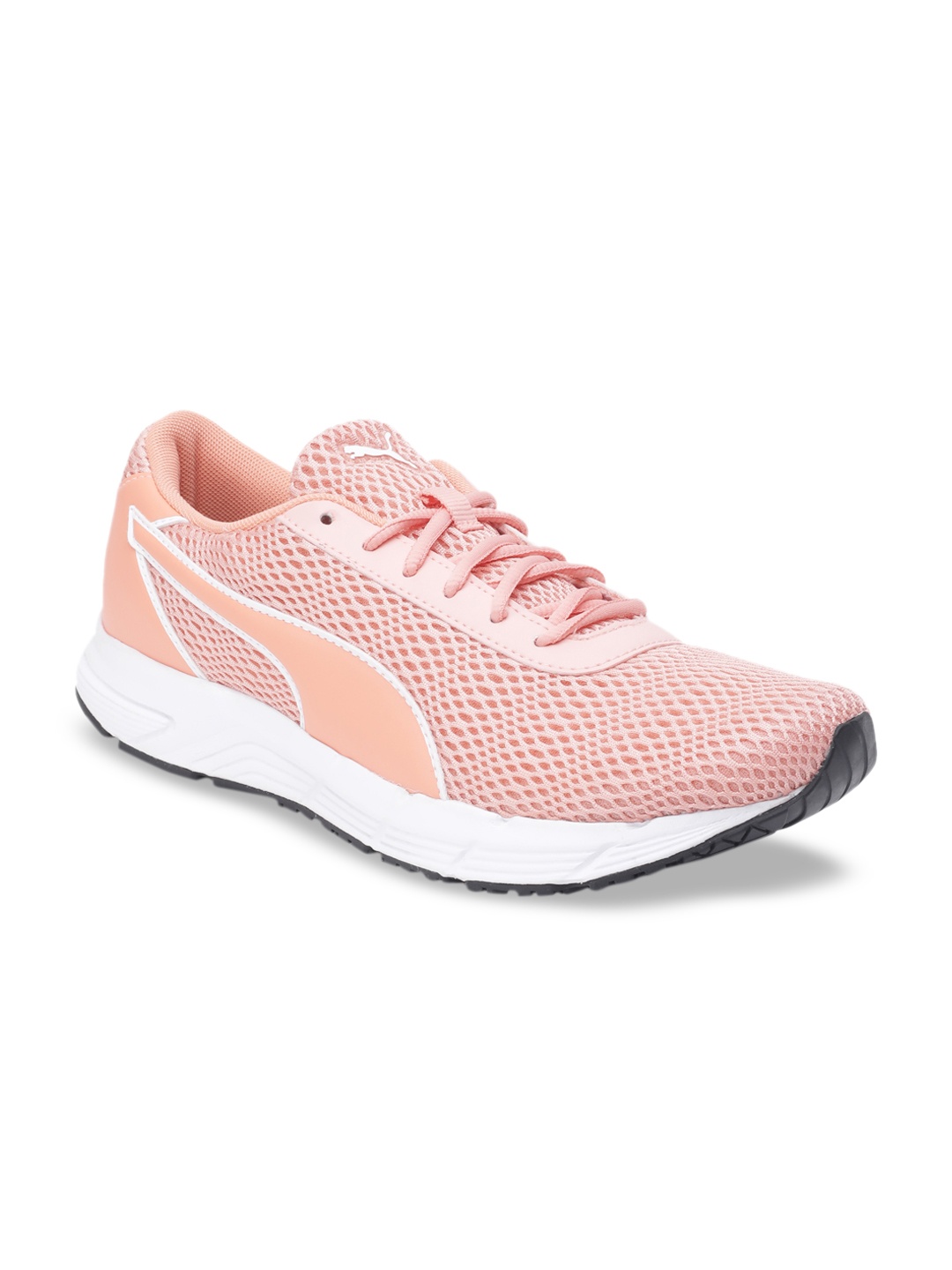 

Puma Women Pink Metal Knit IDP Running Shoes