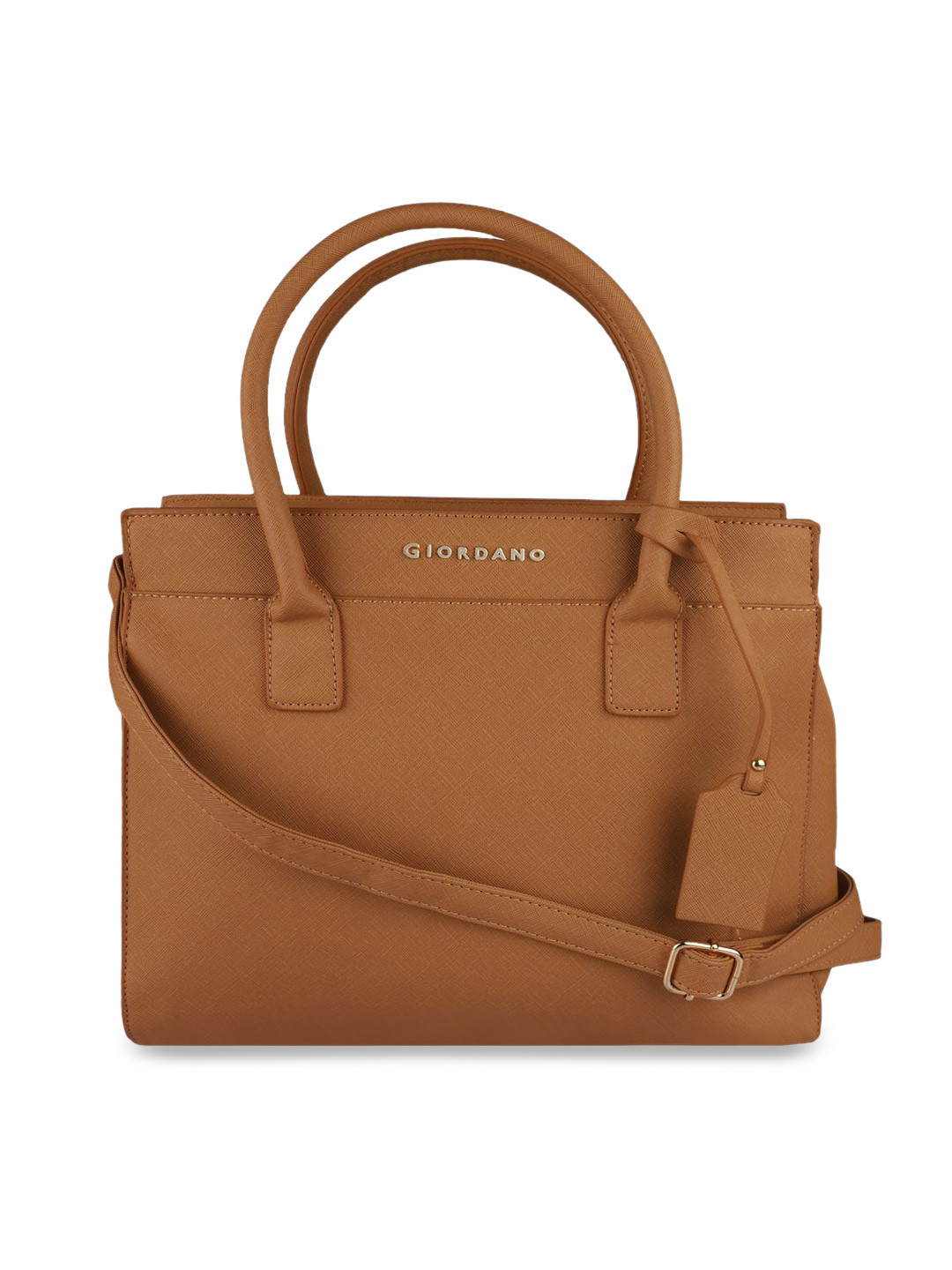 

GIORDANO Women Brown Solid Handheld Bag