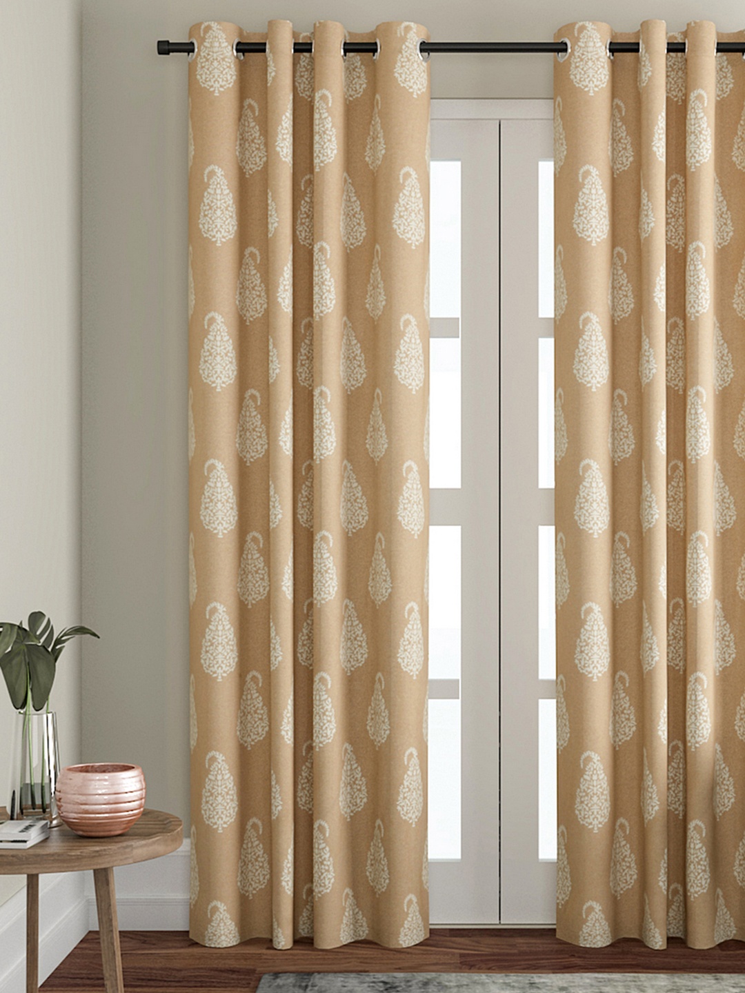 

Soumya Beige Single Long Door Curtain