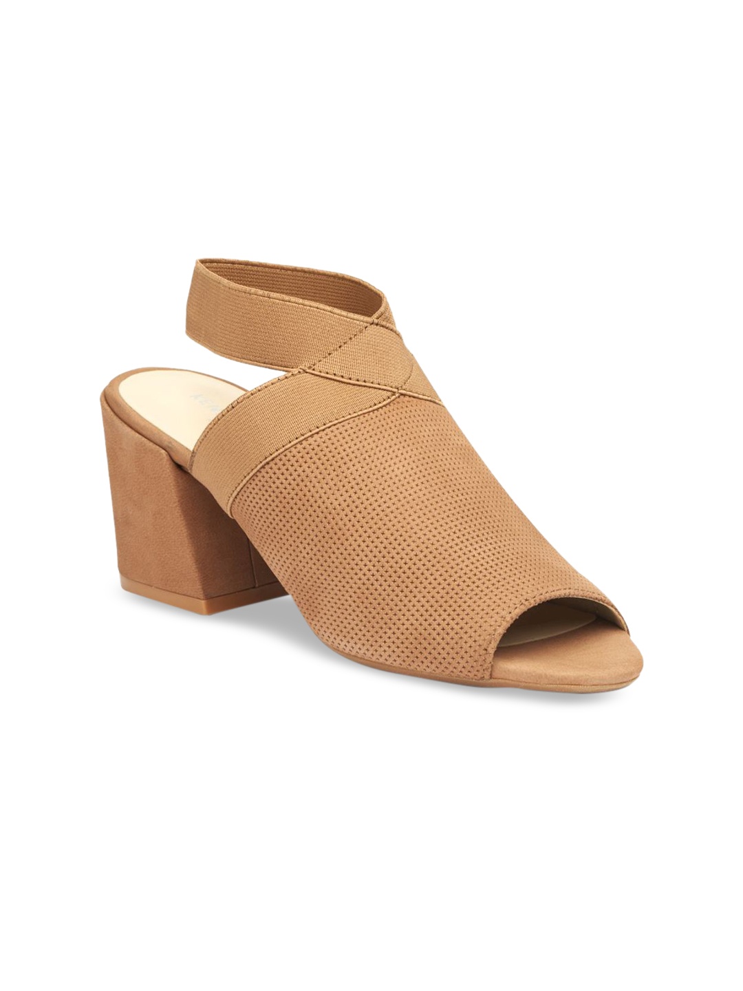 

Kenneth Cole Women Brown Solid Peep Toes