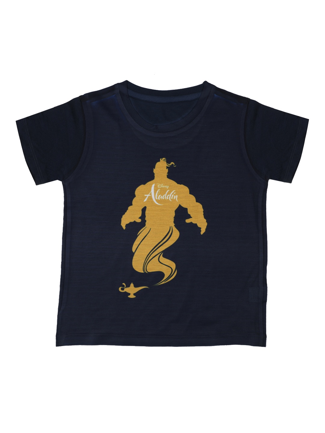 

Disney by Wear Your Mind Boys Navy Blue Printed Round Neck T-shirt