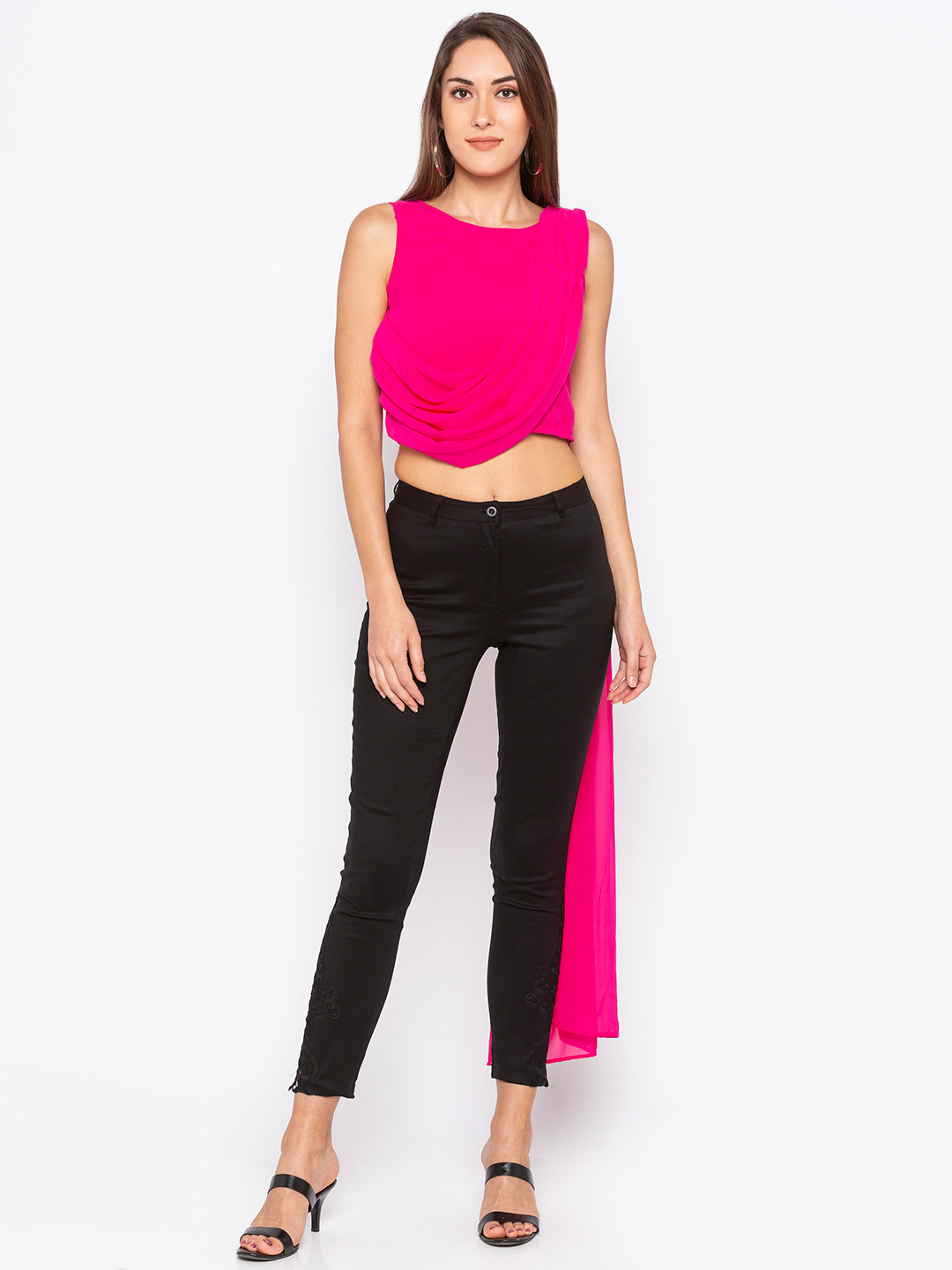 

Globus Women Pink Solid Top