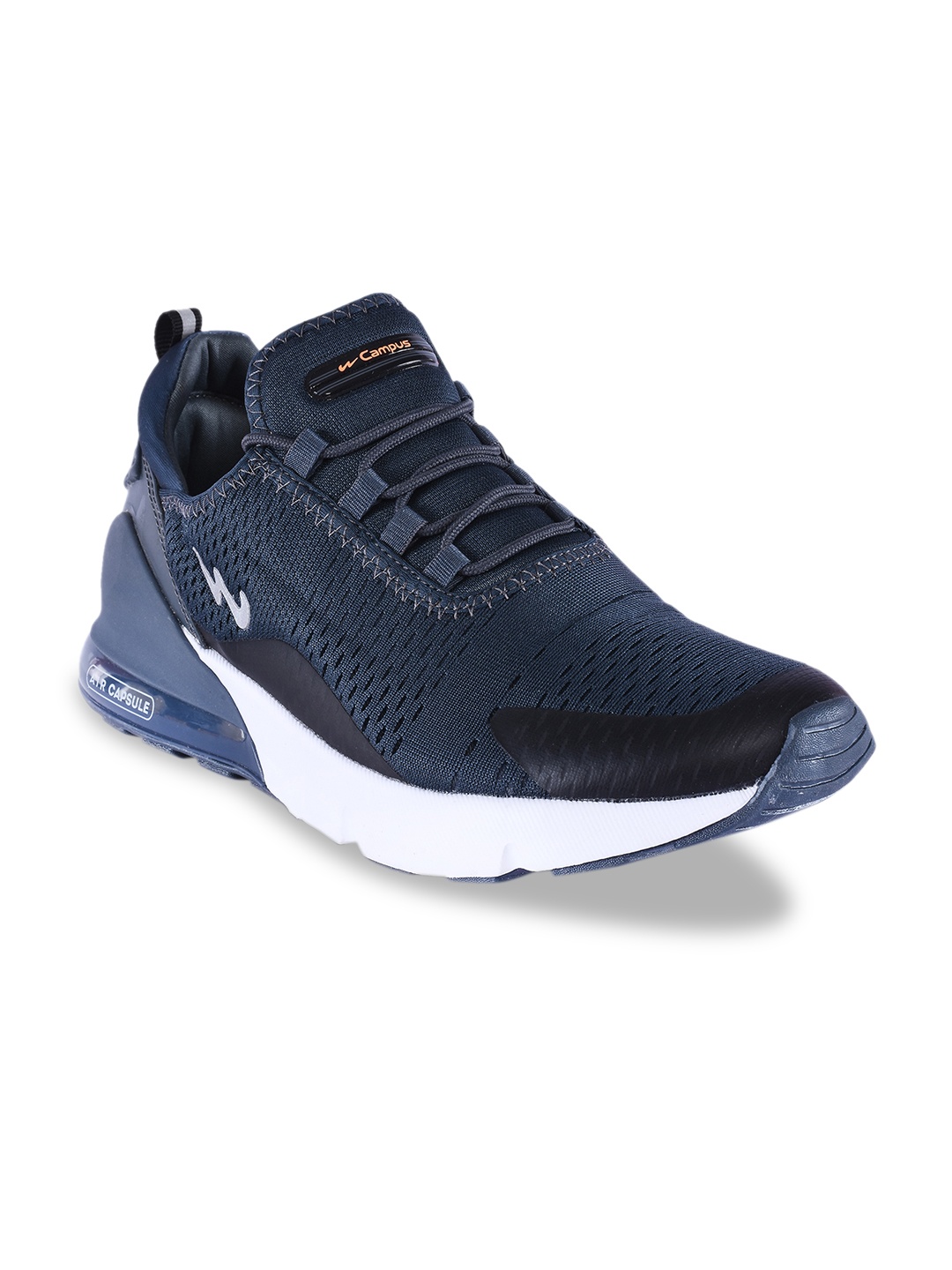 Campus Men Navy Blue Mesh Running Shoes