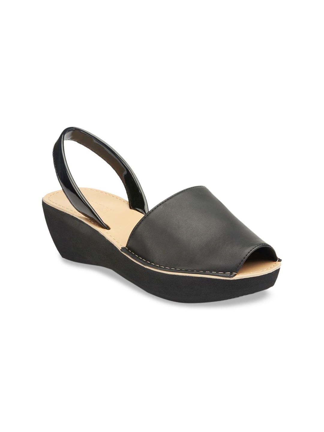 

Kenneth Cole Women Black Solid Peep Toes