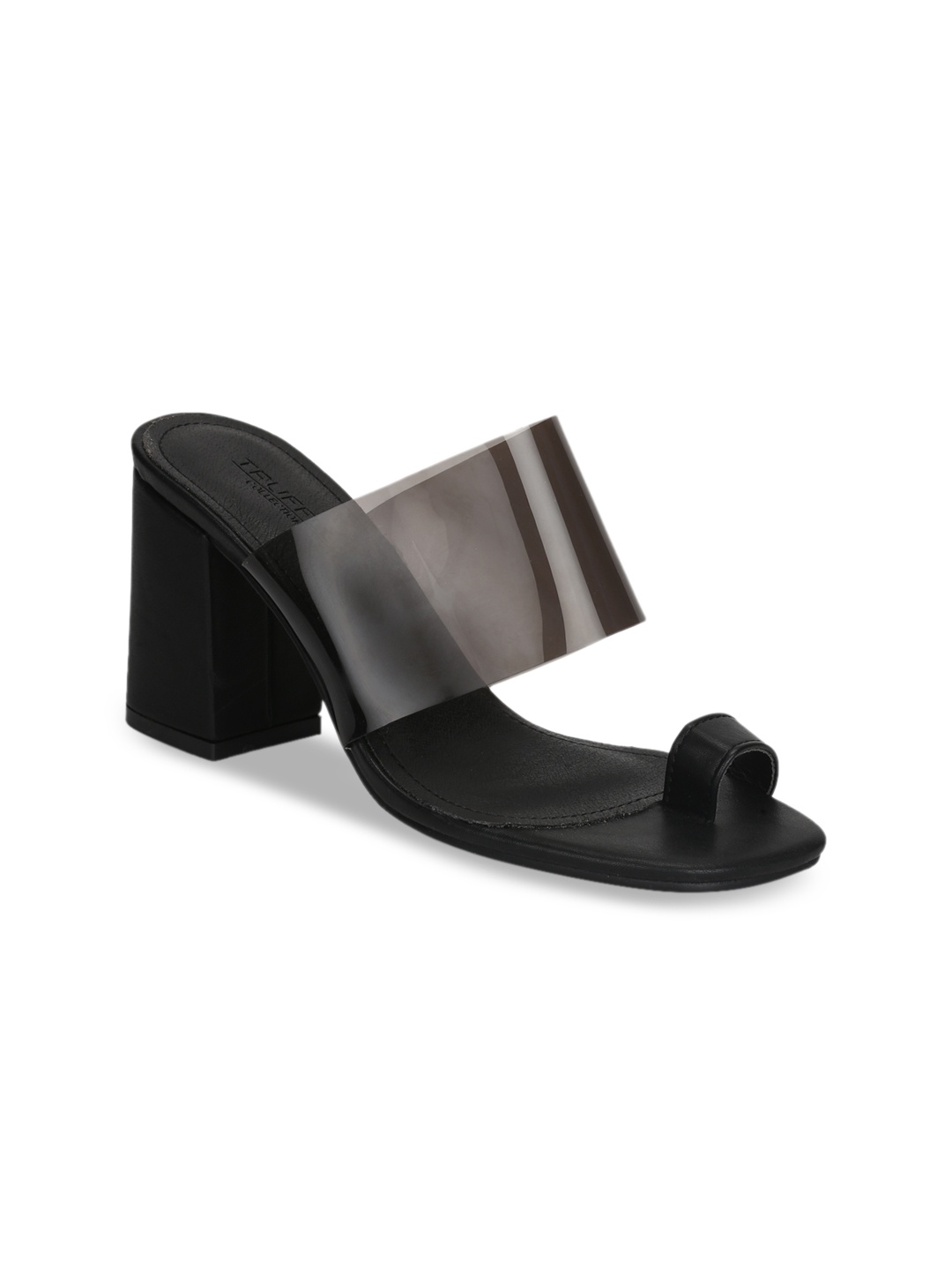 

Truffle Collection Women Black Solid Heels