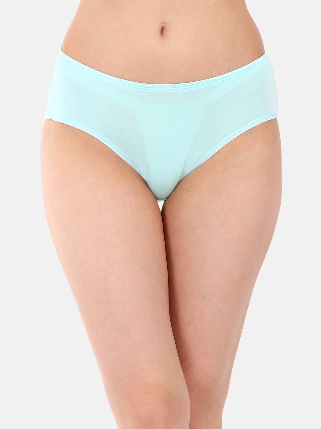 

Clovia Women Blue Solid Hipster Brief PN5003R08XL