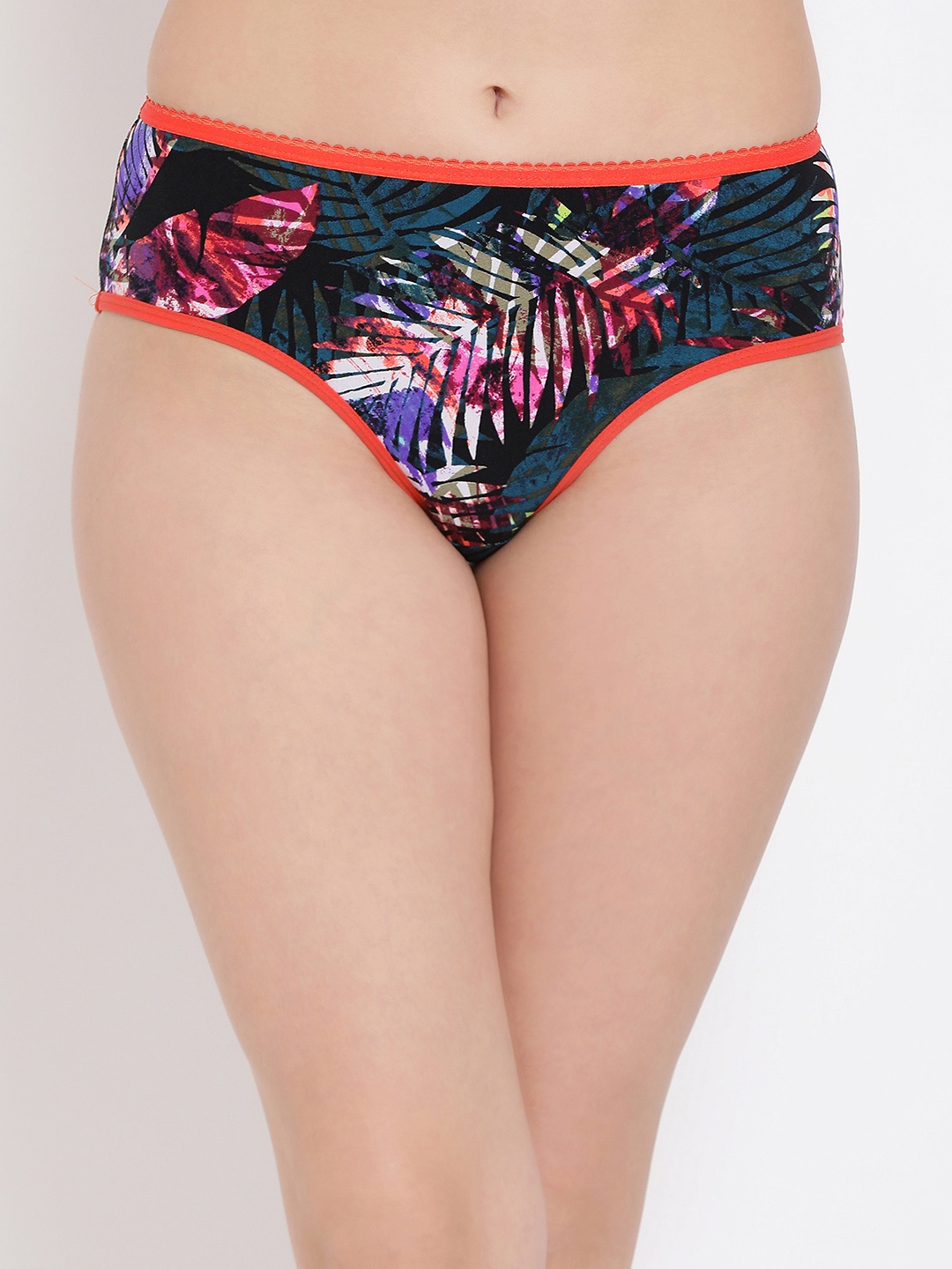 

Clovia Women Multicoloured Printed Hipster Brief PN3023R13XL, Multi