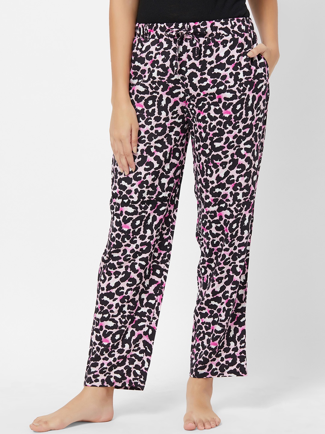 

Soie Women Multicoloured Printed Lounge Pants NT-121PJ-10-PJ-10, Multi