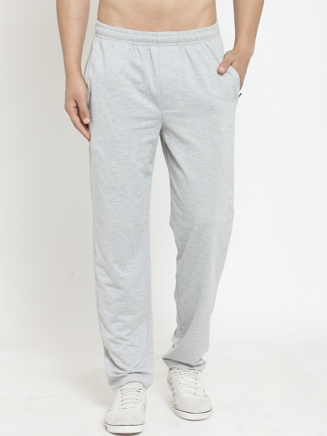 

JAINISH Men Grey Solid Joggers