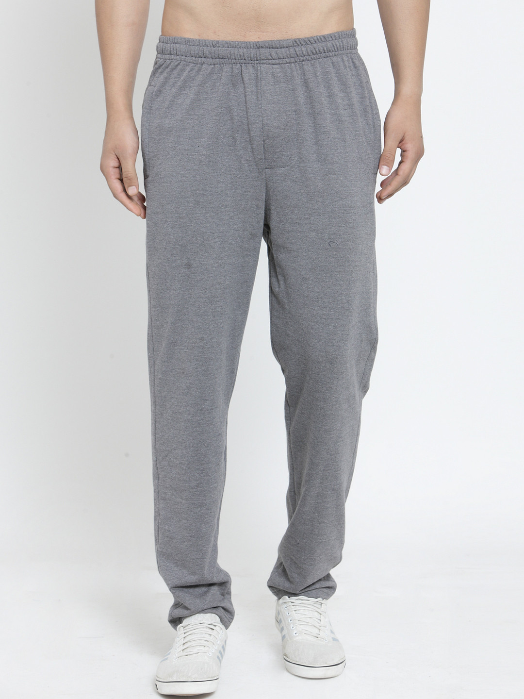 

JAINISH Men Grey Solid Joggers