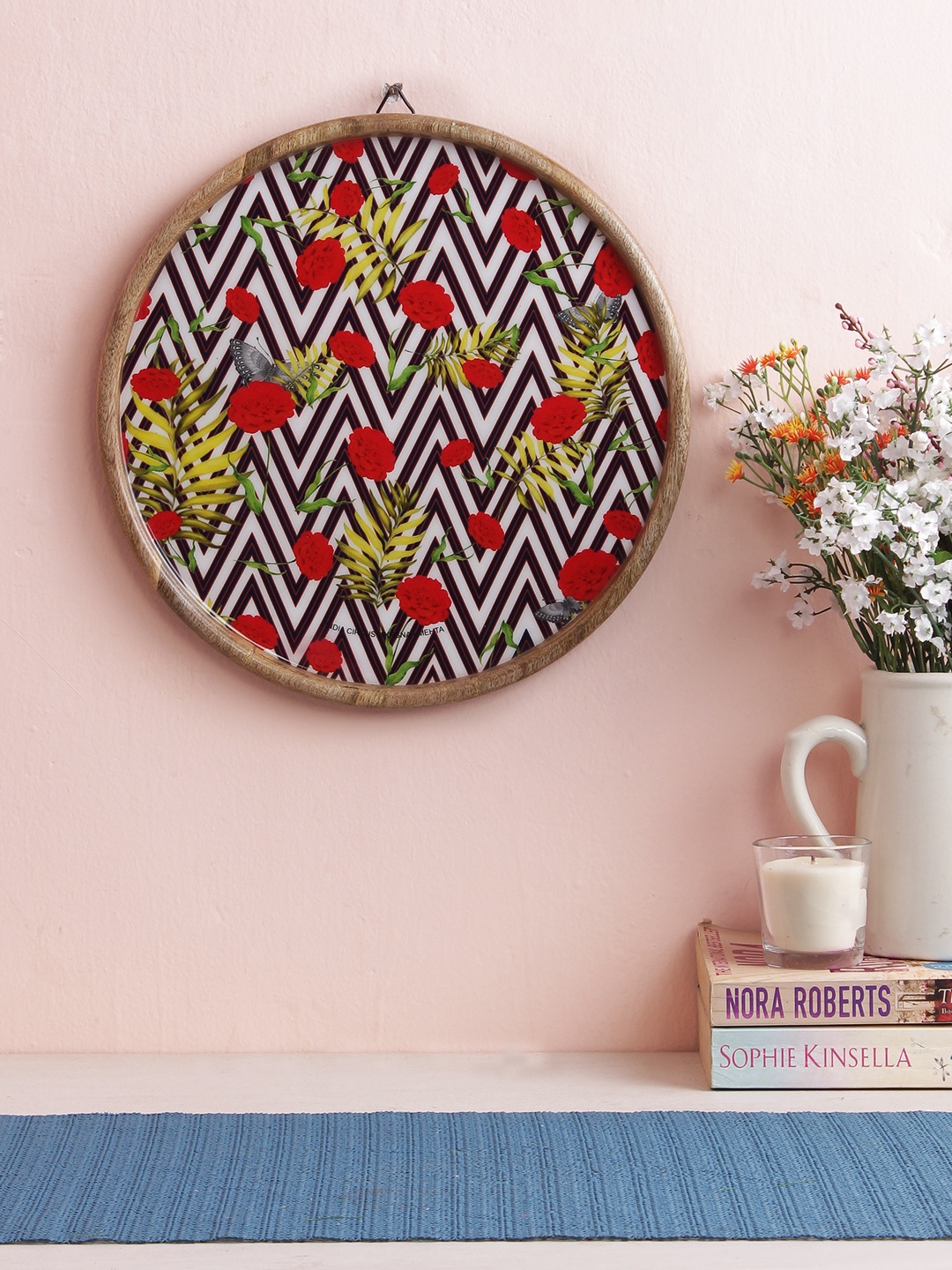 

India Circus by Krsnaa Mehta White Wall Hanging