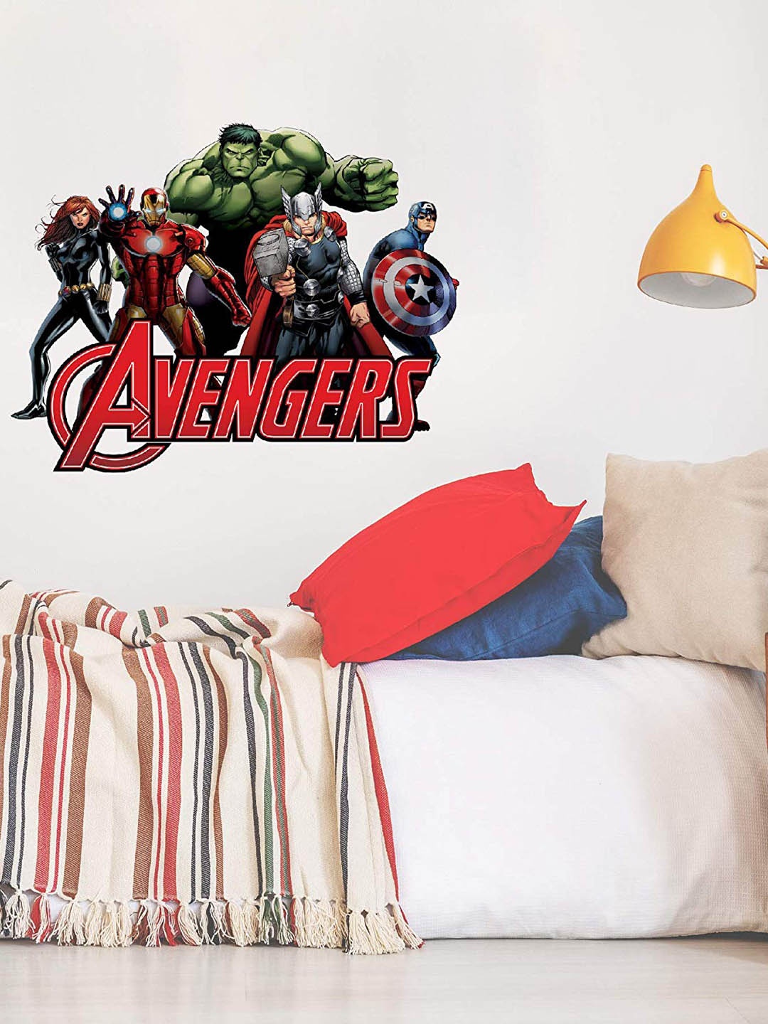 

Asian Paints Multicoloured Avengers Wall Sticker, Multi