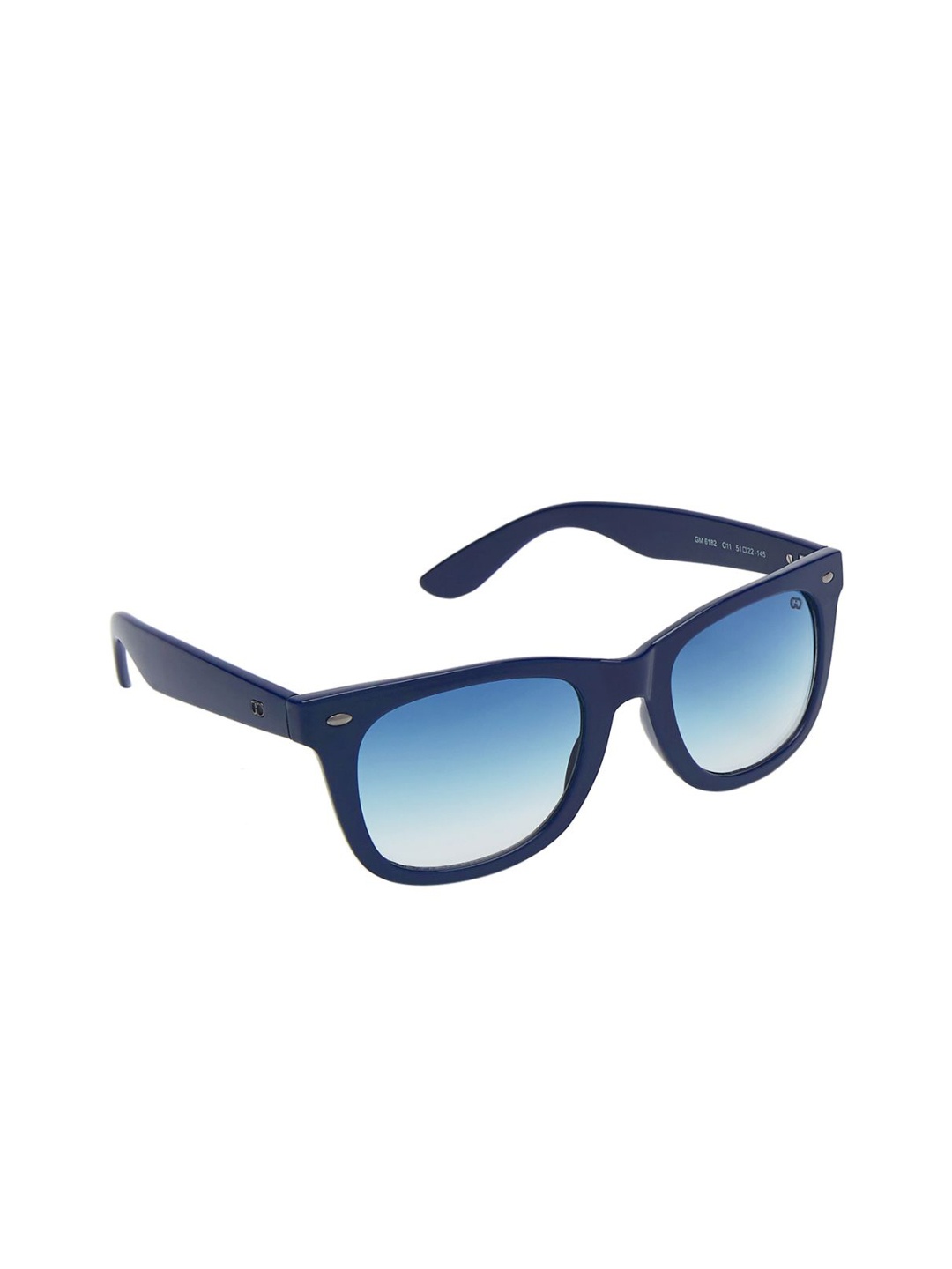 GIO COLLECTION Men Blue Wayfarer Sunglasses GM6182C11