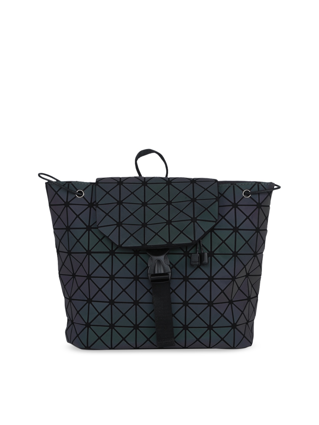 

BAOMI GEOMETRIC Range Grey One Size Soft Backpack, Charcoal