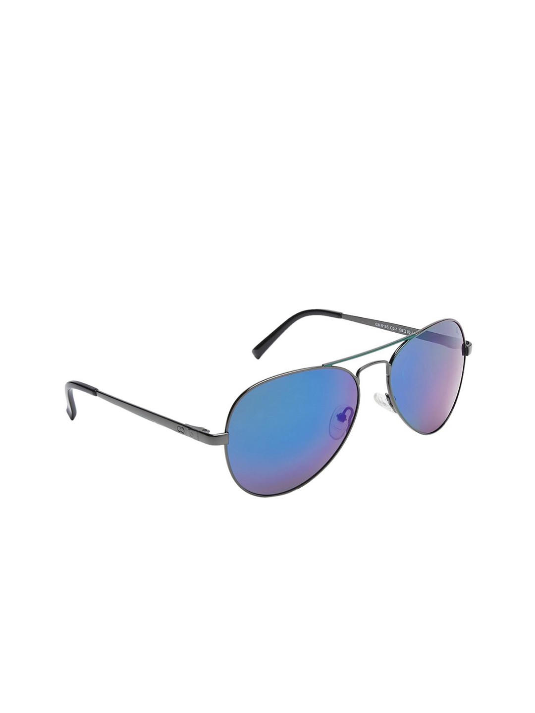 

GIO COLLECTION Men Aviator Sunglasses GM6186C051, Blue