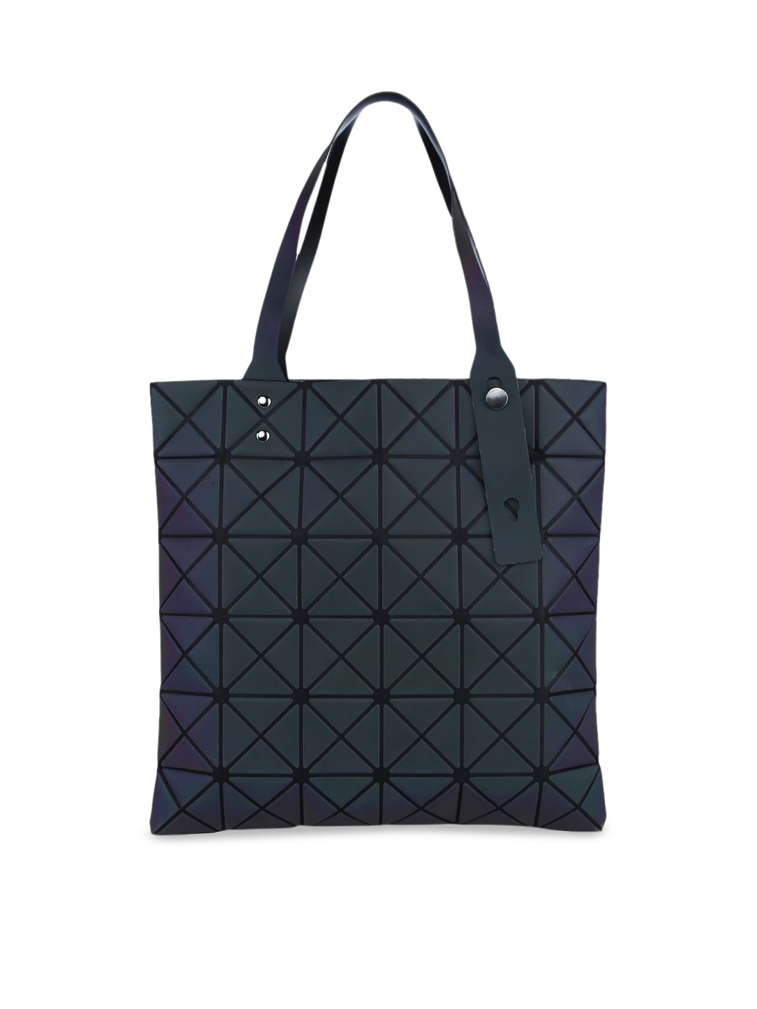 

BAOMI Grey Geometric Range Shoulder Bag