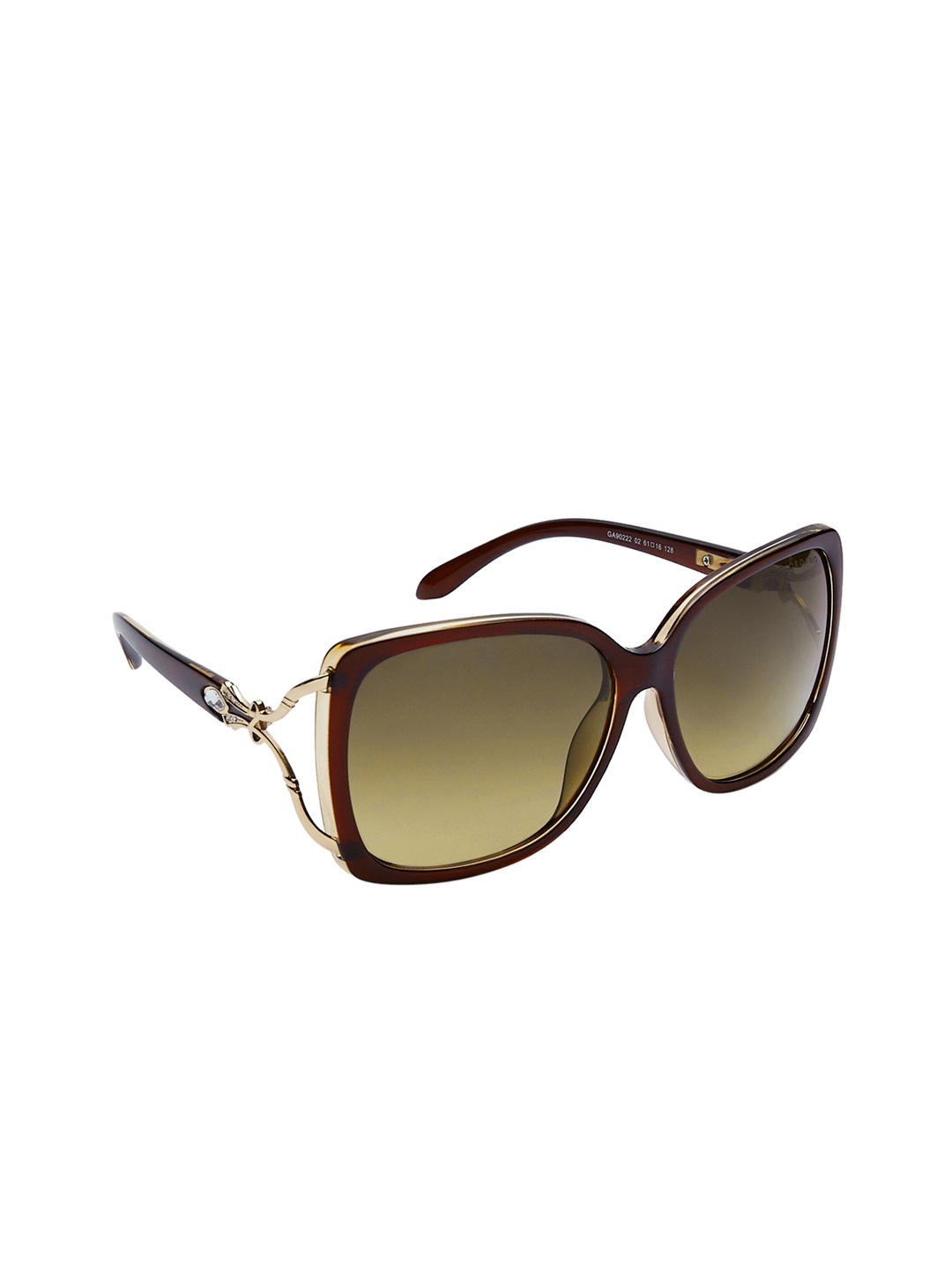 

GIORDANO Women Brown Square Sunglasses GA90222C02