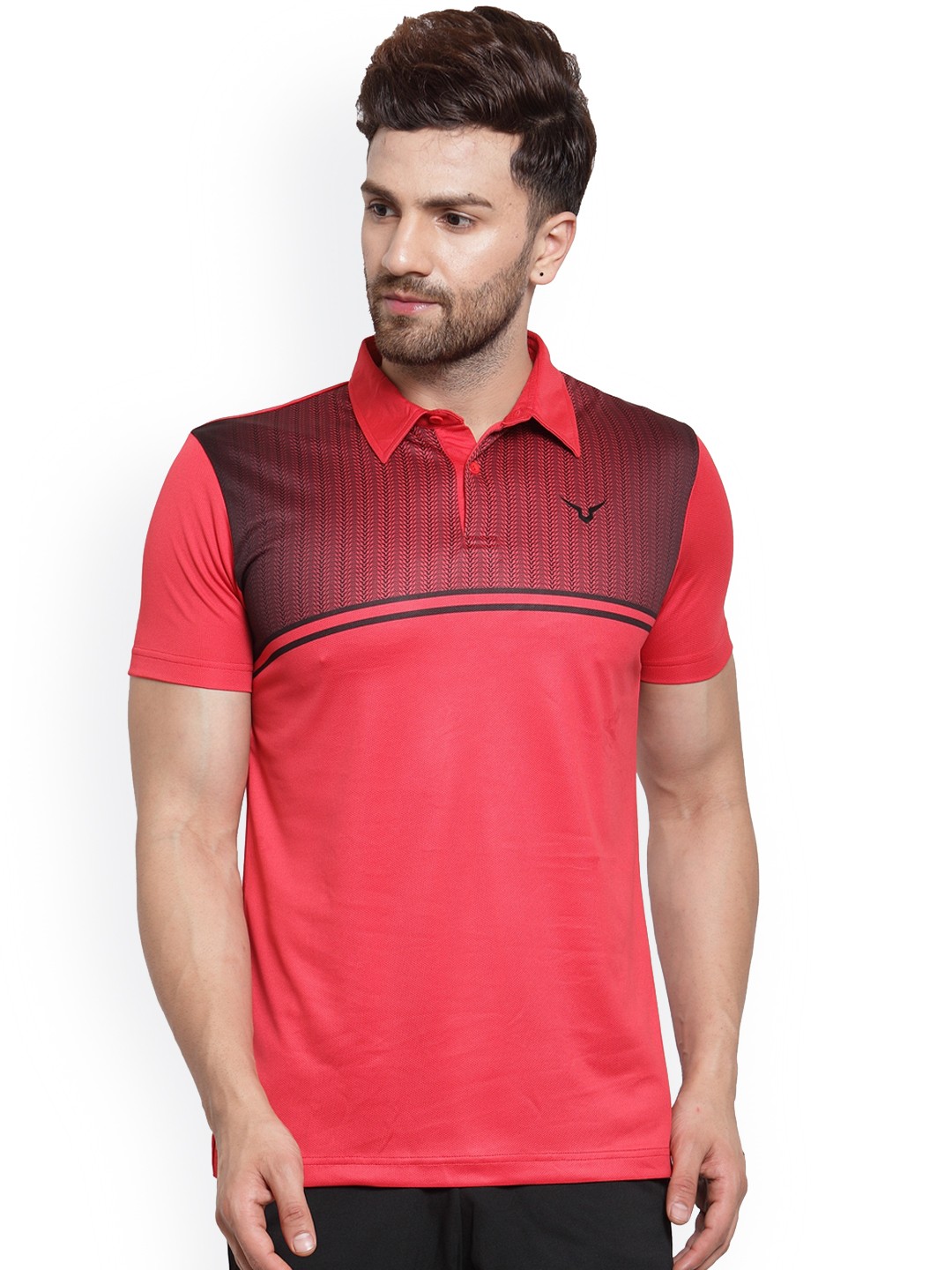 

Invincible Men Classic Team Polo T-Shirt, Red