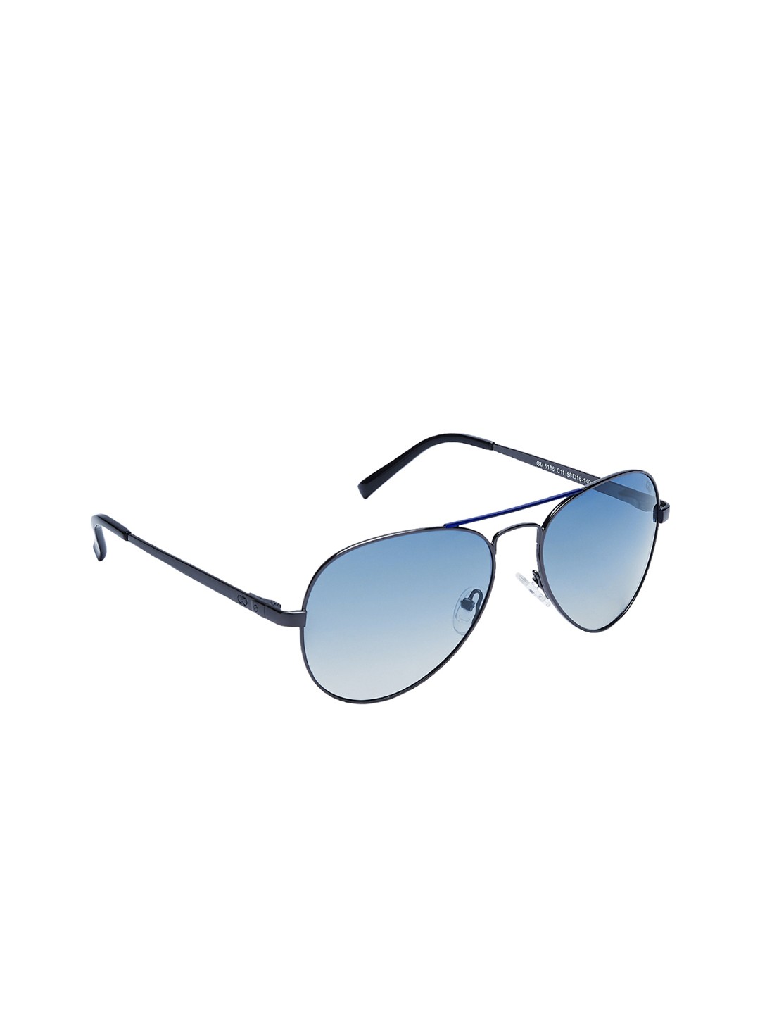 

GIO COLLECTION Men Aviator Sunglasses GM6186C11, Blue