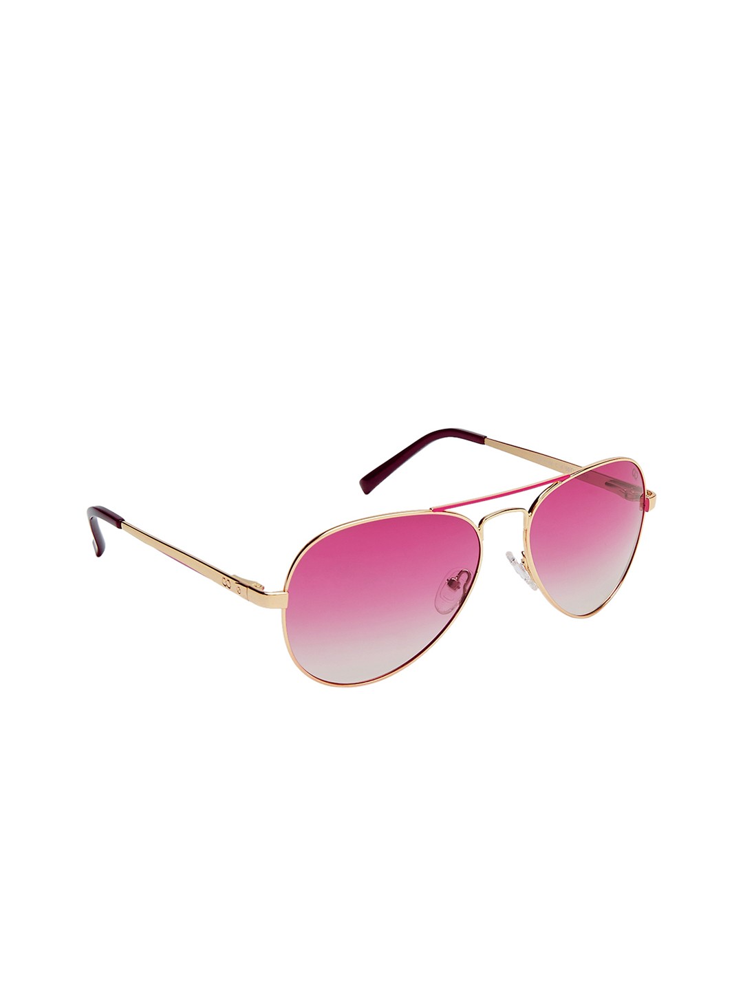 

GIO COLLECTION Men Aviator Sunglasses GM6186C14, Pink