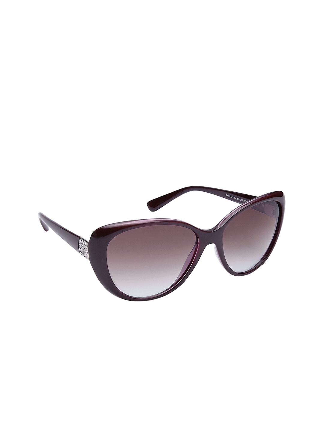 

GIORDANO Women Cateye Sunglasses GA90229C04, Purple