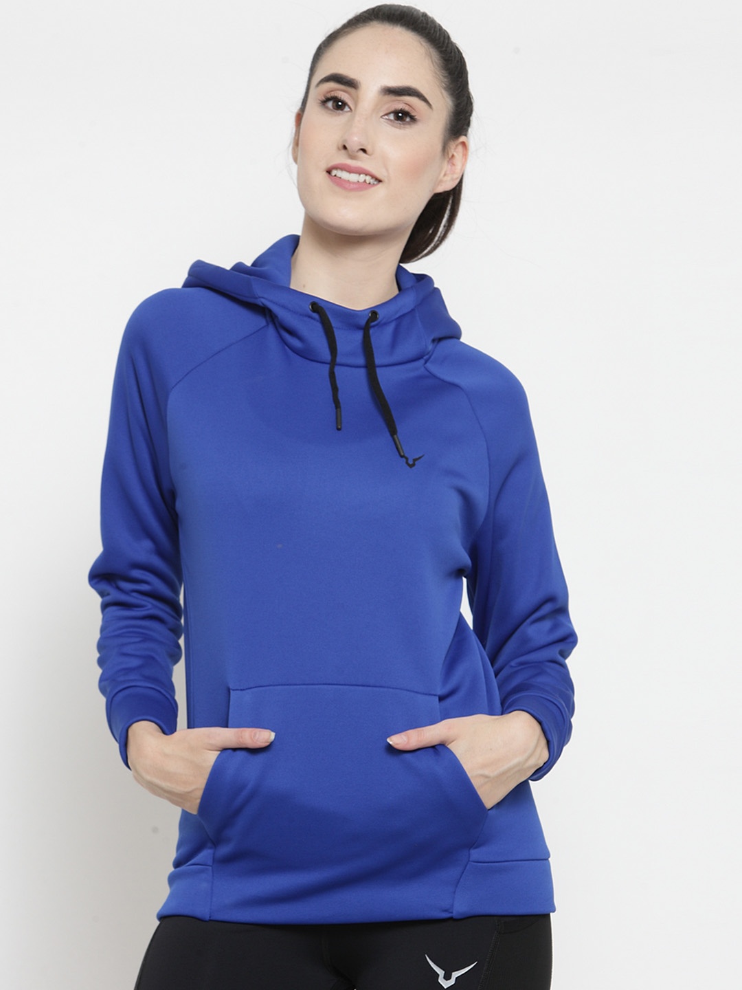 

Invincible Women Box Fleece Hoody, Blue