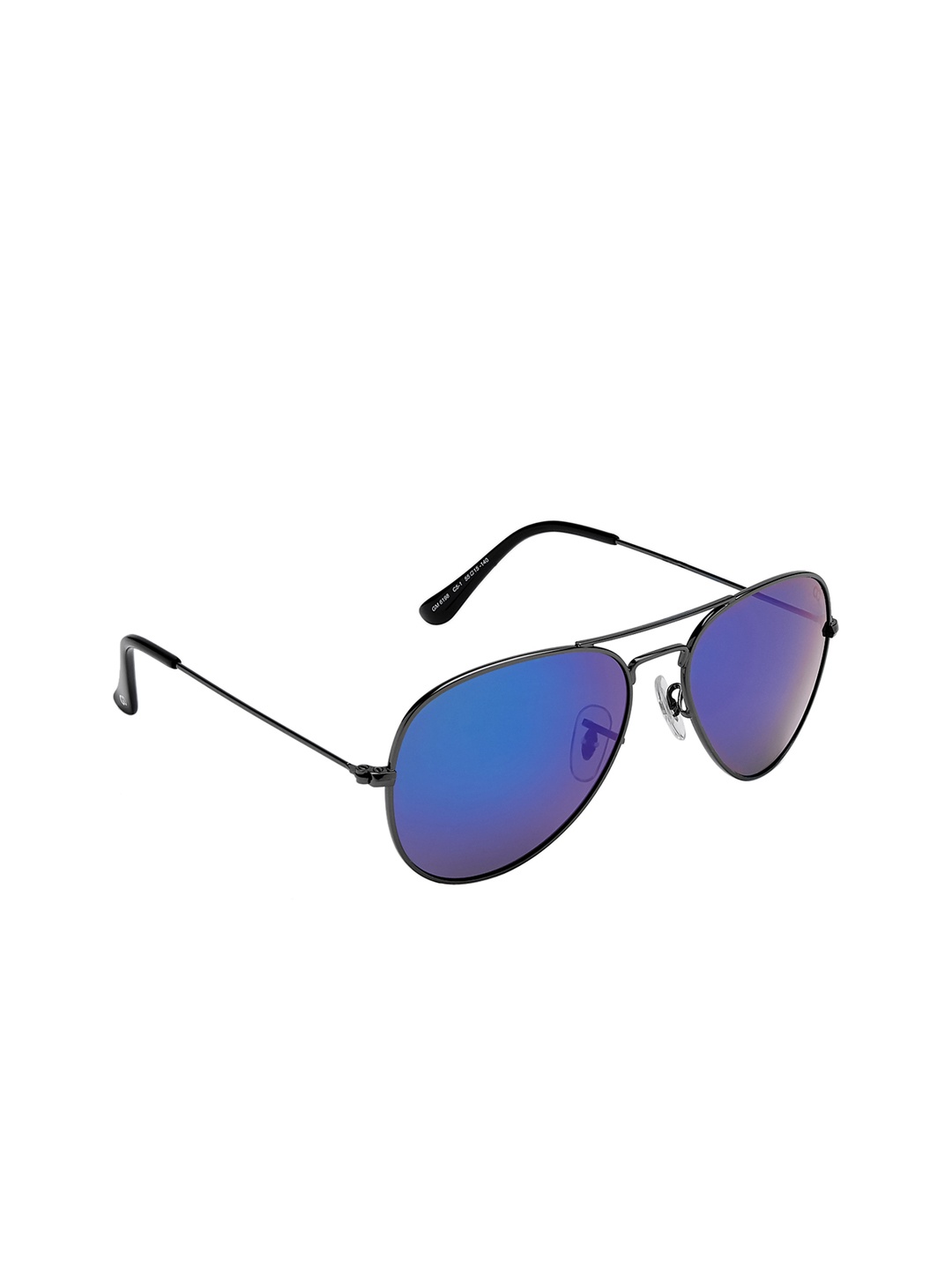

GIO COLLECTION Unisex Aviator Sunglasses GM6198C05GRN, Blue