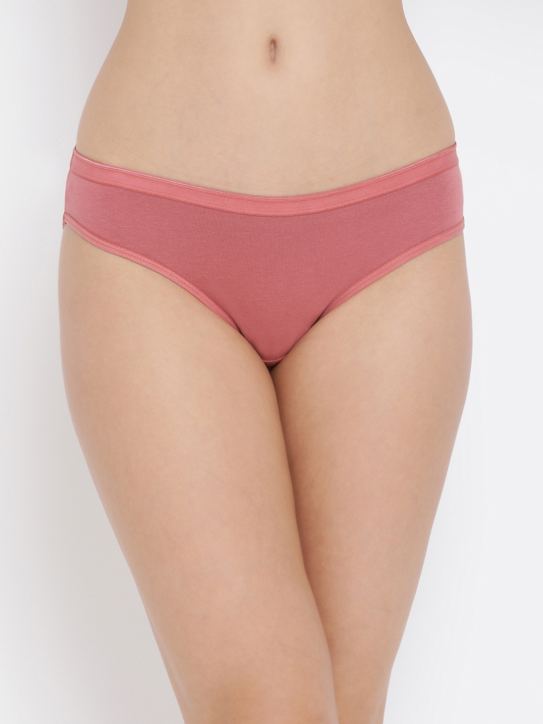 

Clovia Women Pink Solid Low Rise Bikini Briefs PN3211A22XL